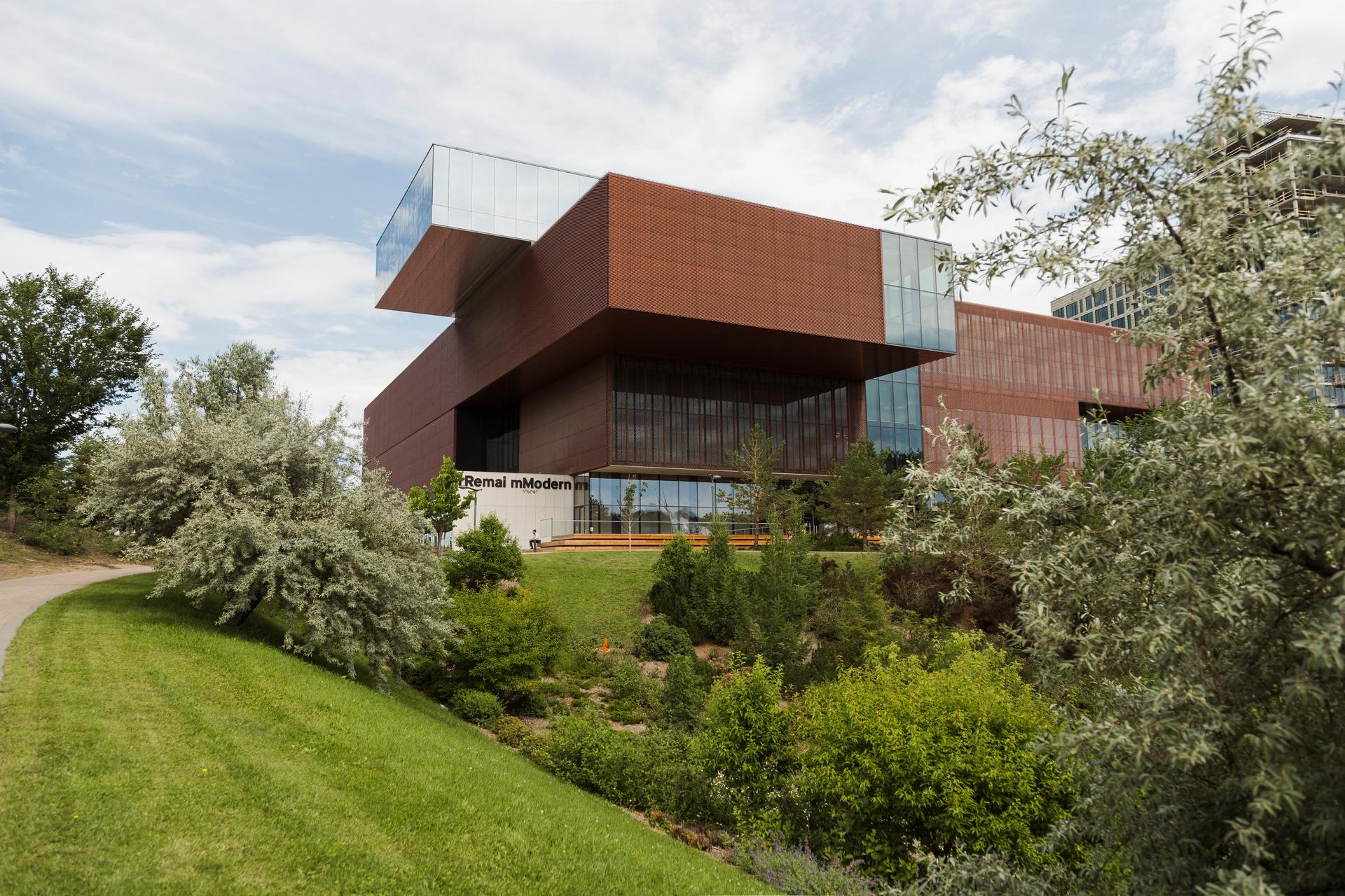 Exterior of the Remai Modern in Saskatoon