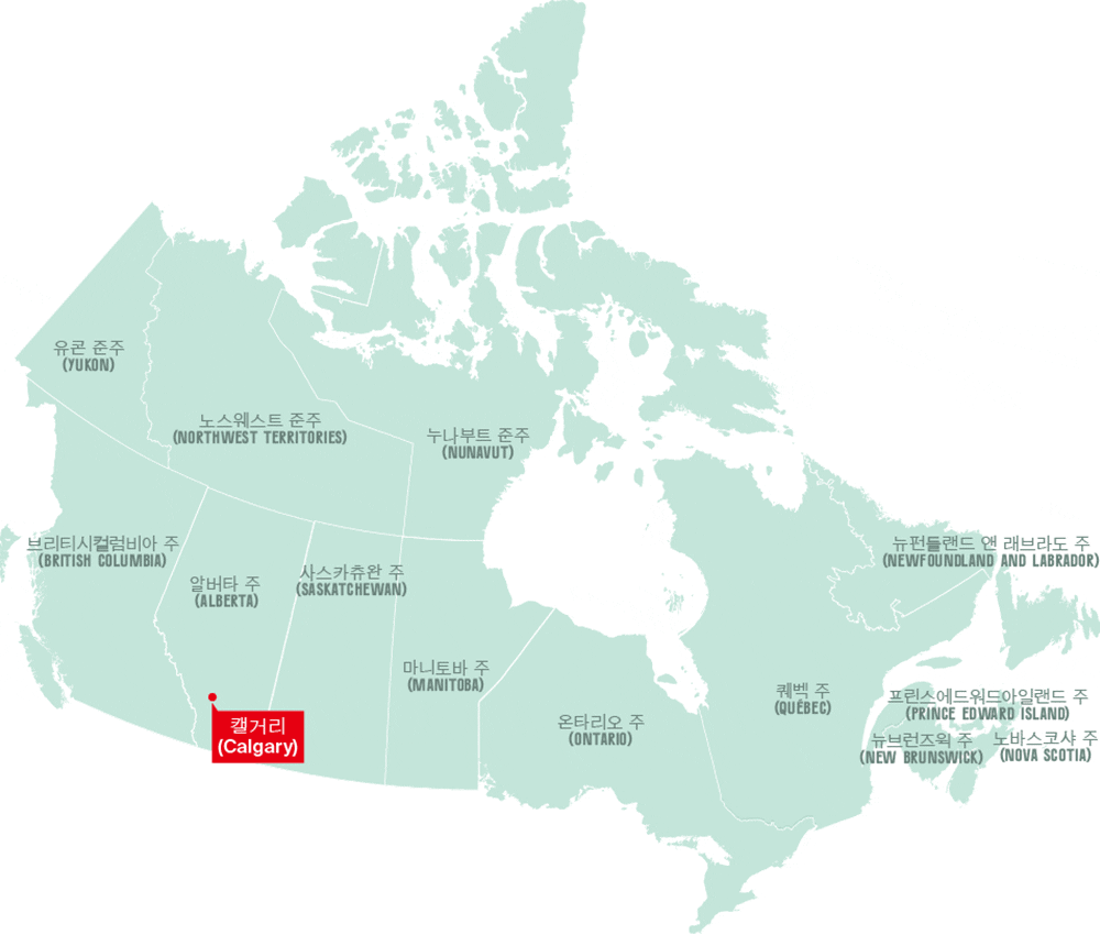 Canada animated map