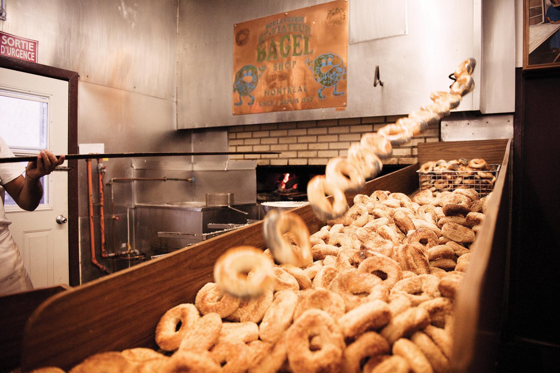 Montreal bagels
