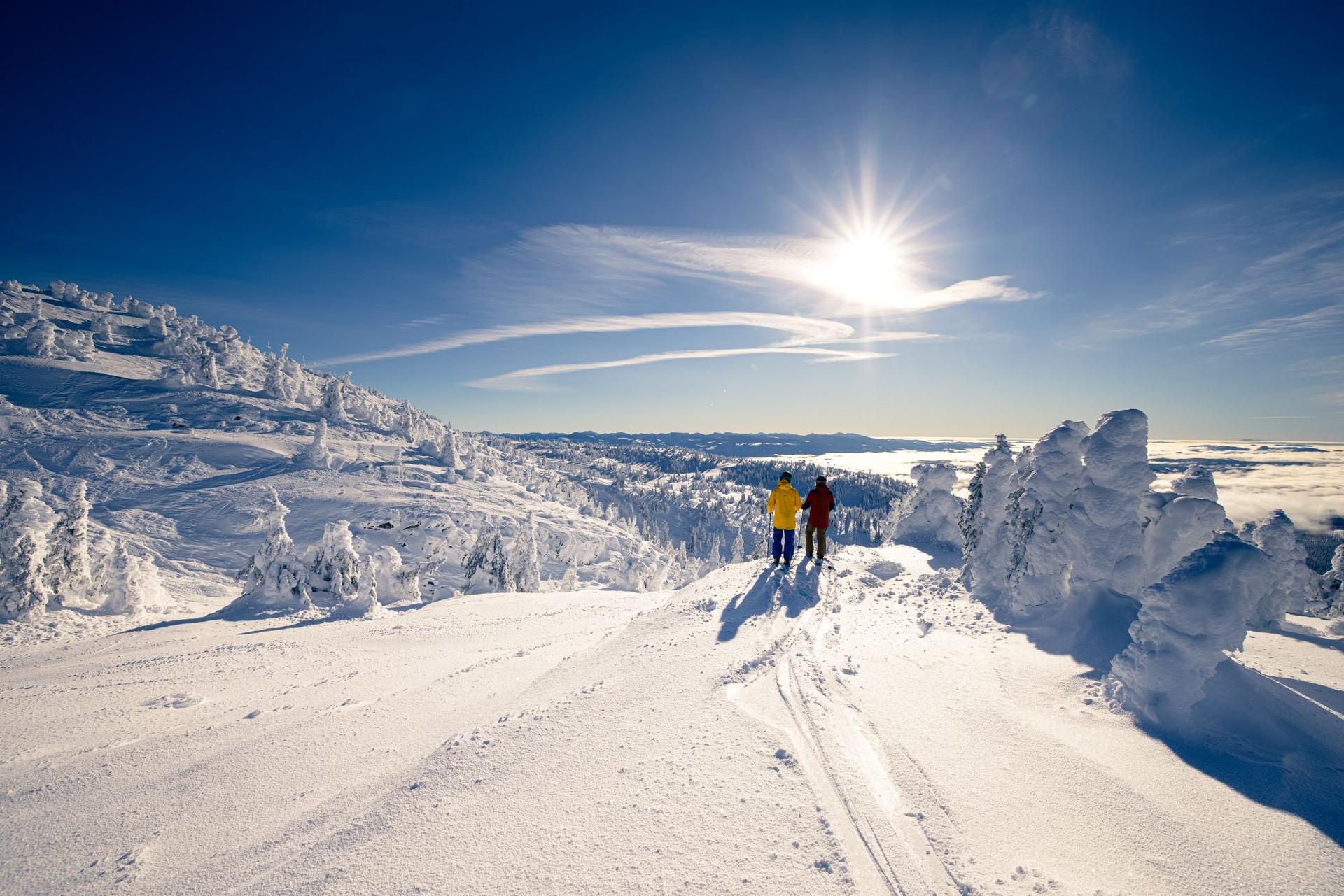 people skiing at Big White