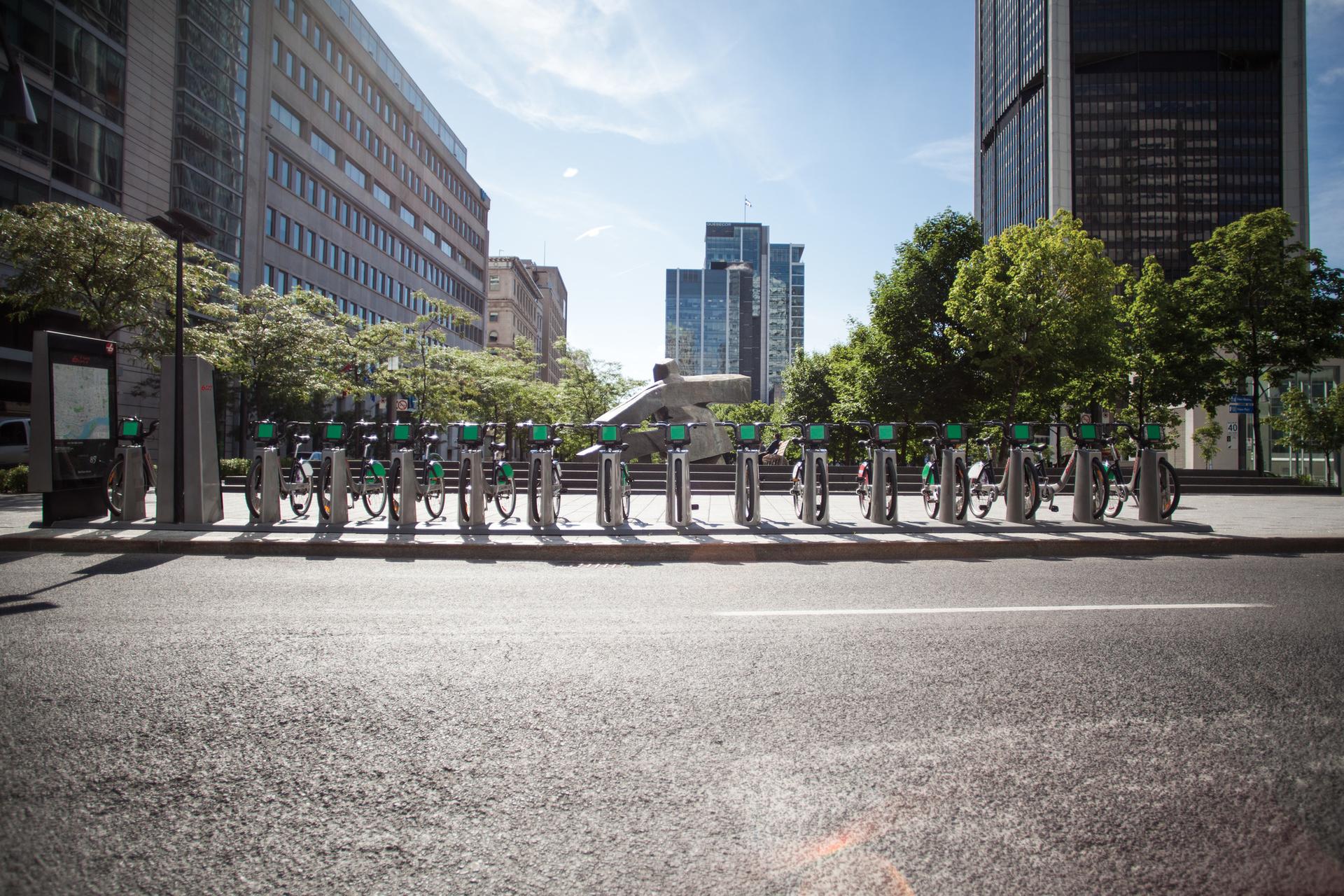 BIXI bikes Montreal