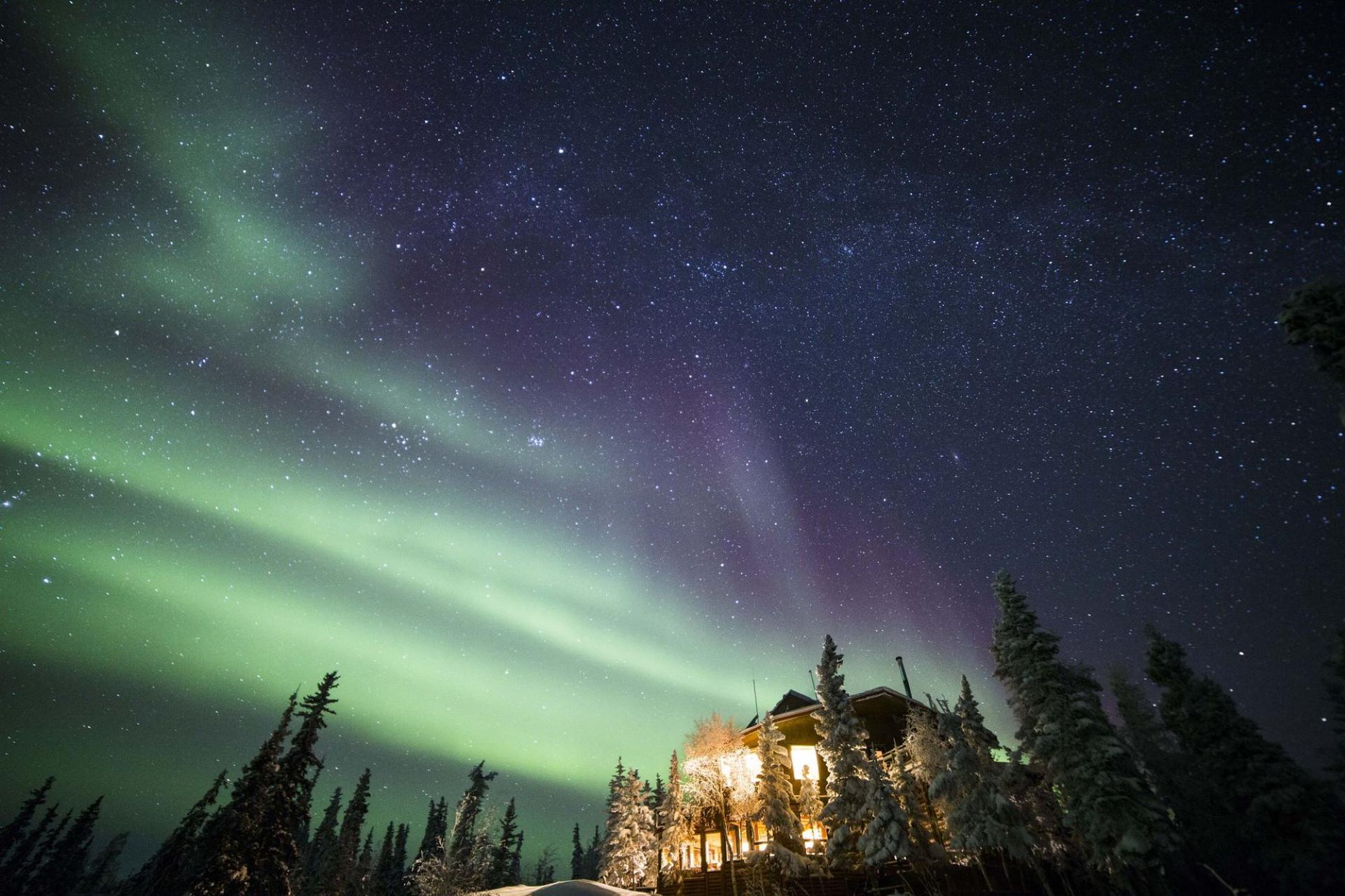 Aurora borealis lamp -  Canada