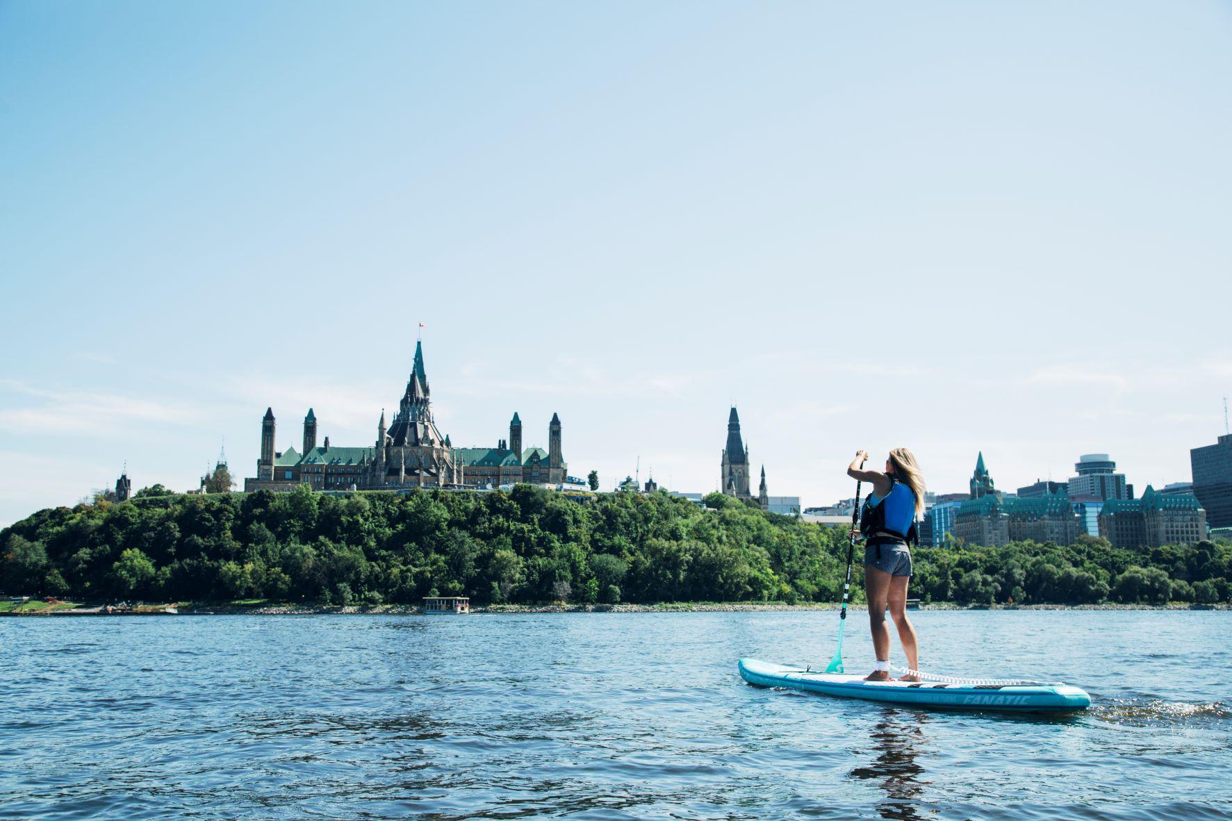 Paddleboarding, Ottawa, Ontario