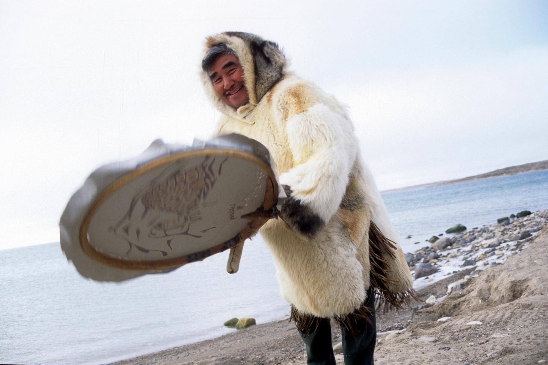 Nunavut drummer