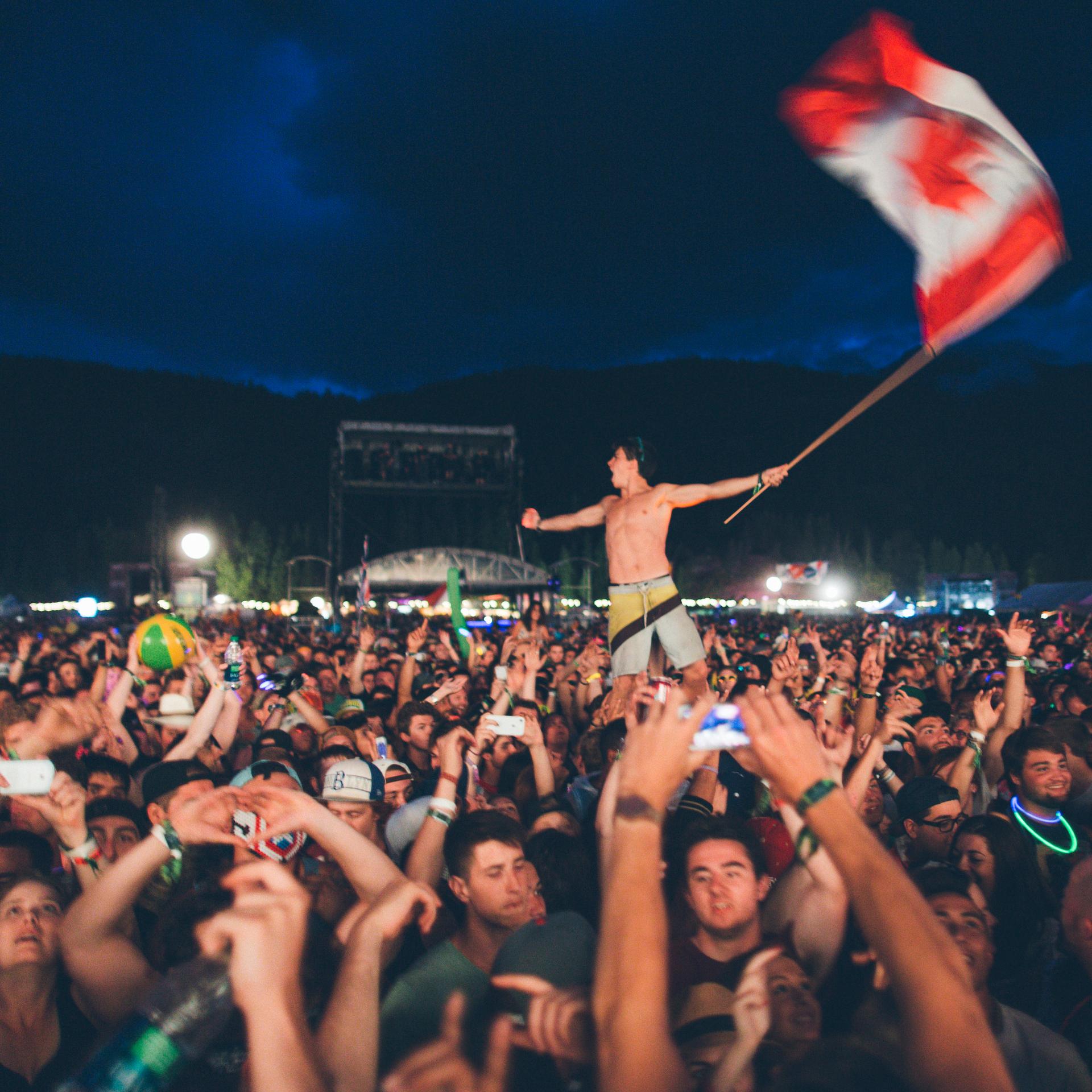 Das Pemberton Music Festival steht für jede Menge Action!
