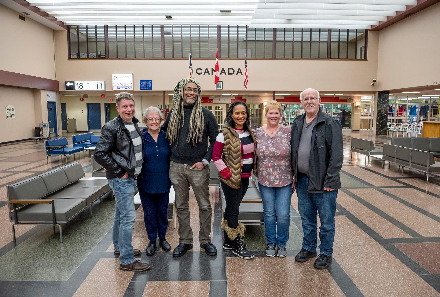 Tamika and Cleve Gander Airport - Vacations of the Brave