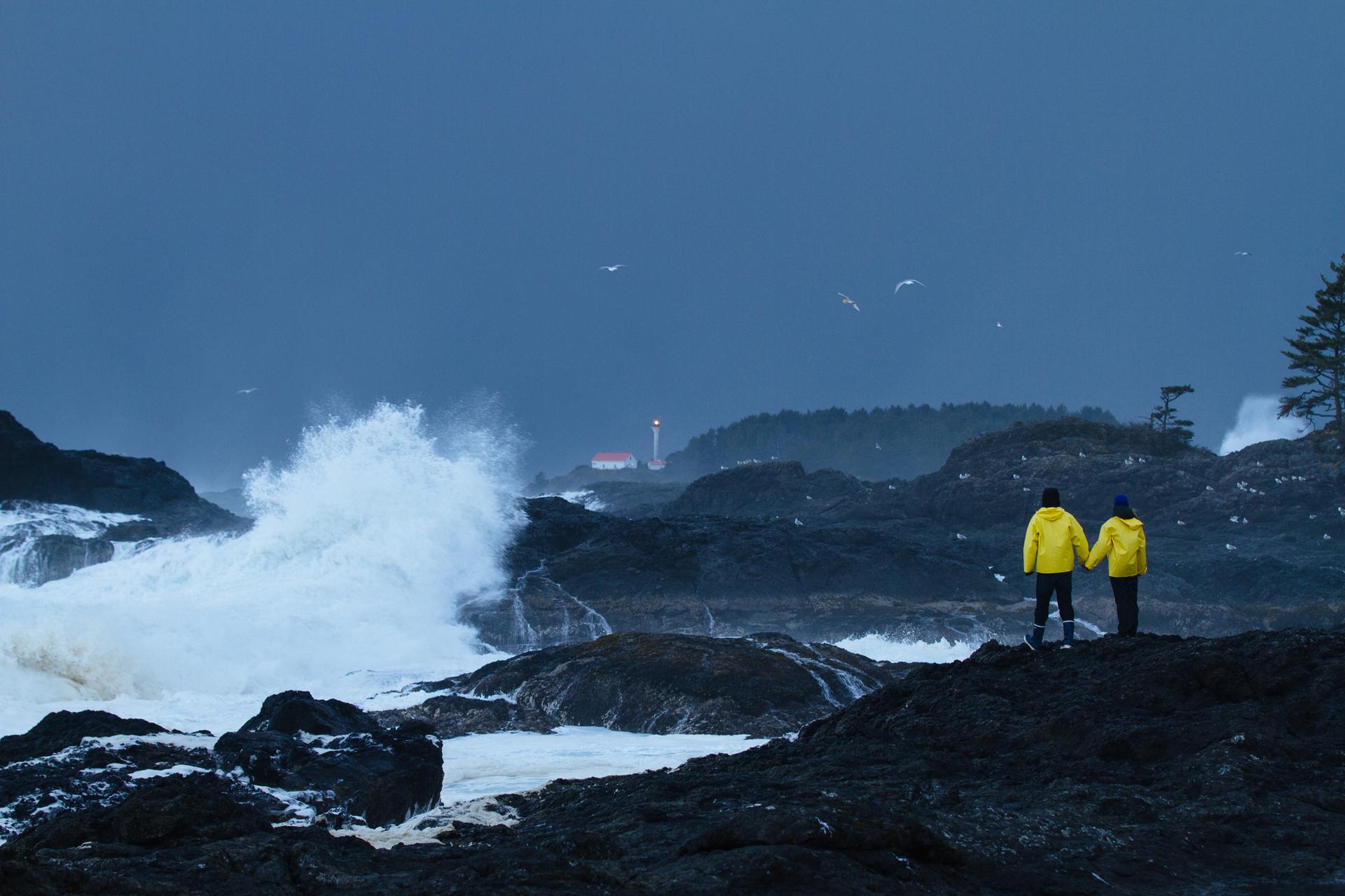 Storm watching in BC