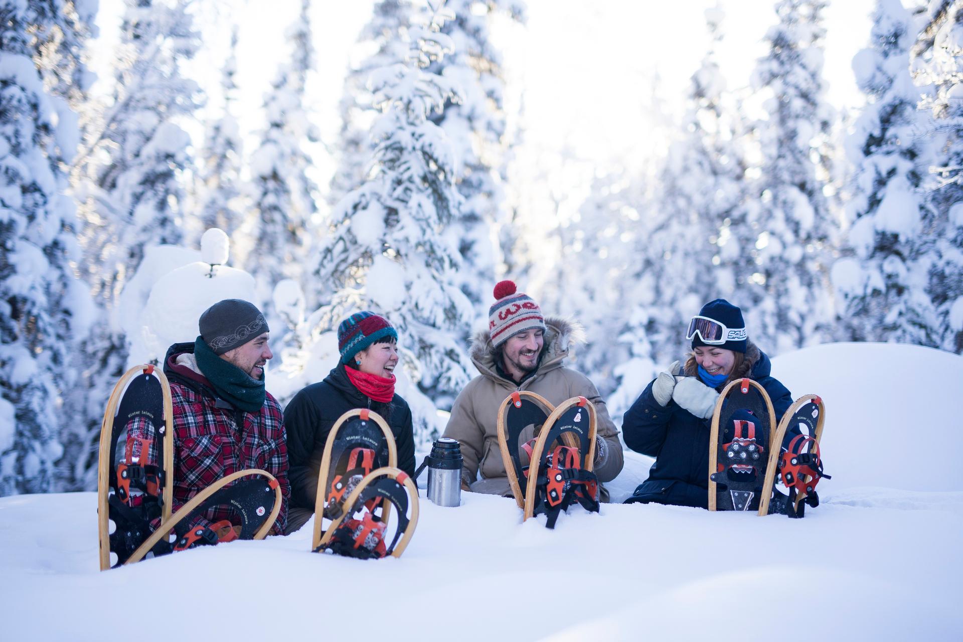 Yellowknife in the winter