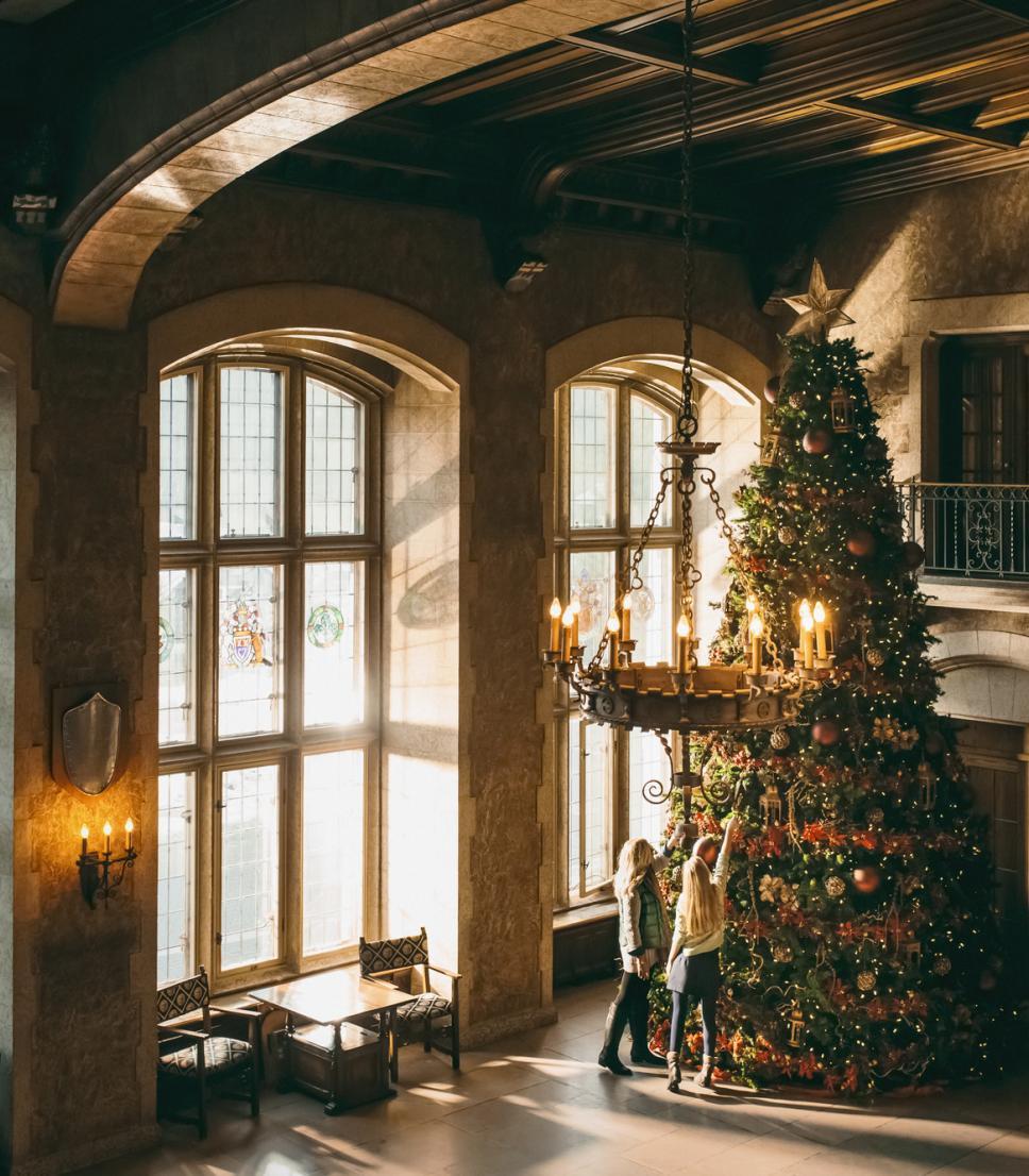Christmas at the Fairmont Banff Springs Hotel