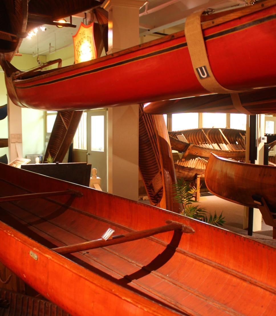 Im Canadian Canoe Museum