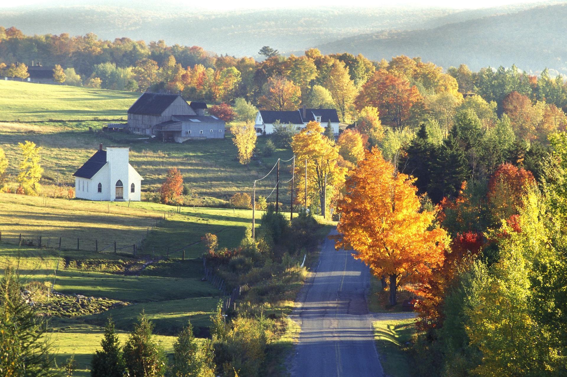 Fall & church