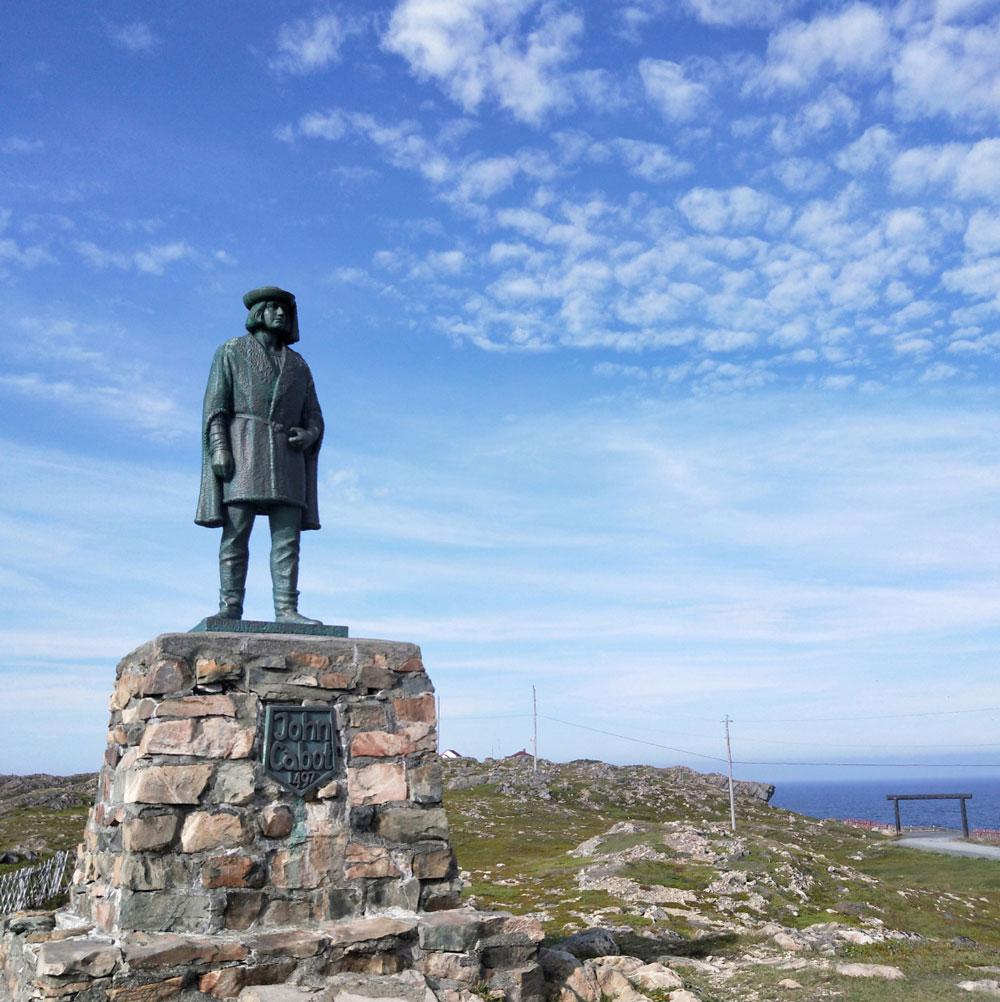ジョン・カボット像