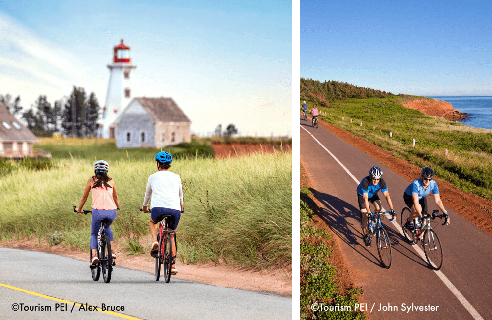 PEIでサイクリング