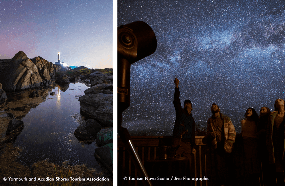 ノバ・スコシア州で星空観察