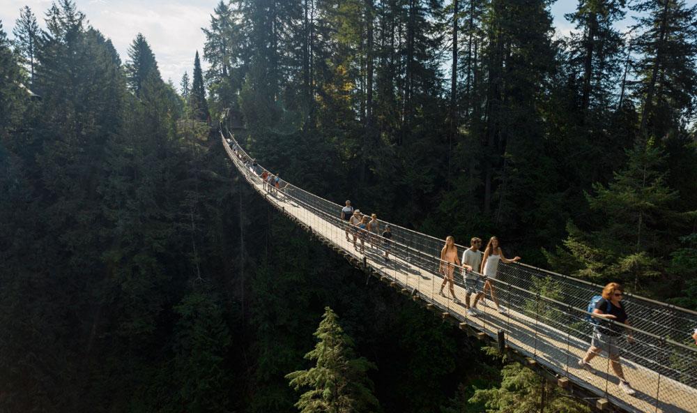 キャピラノ吊り橋