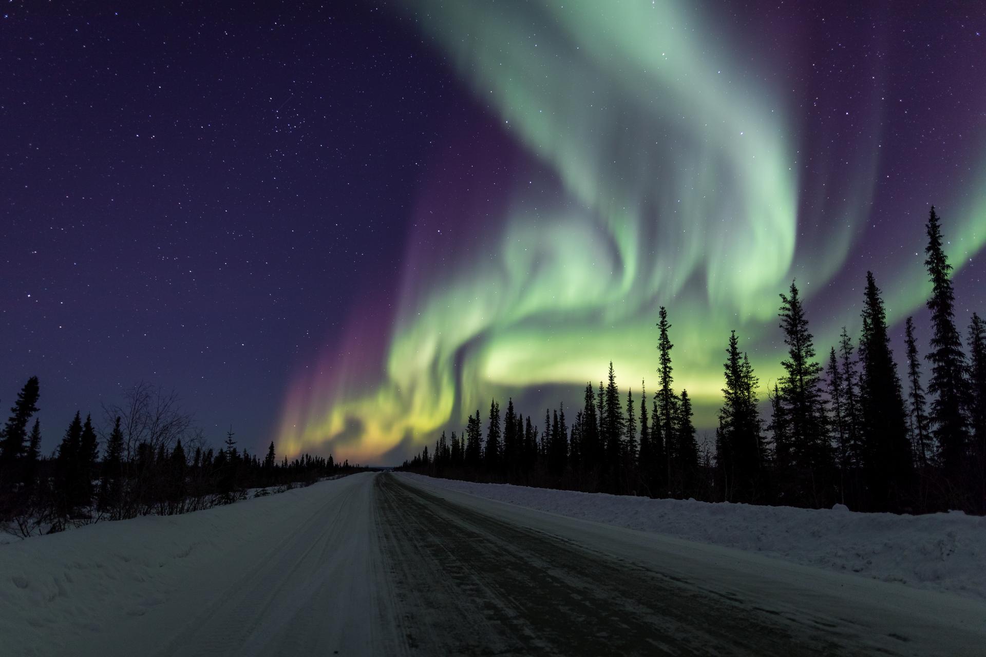 Dempster Highway Aurora
