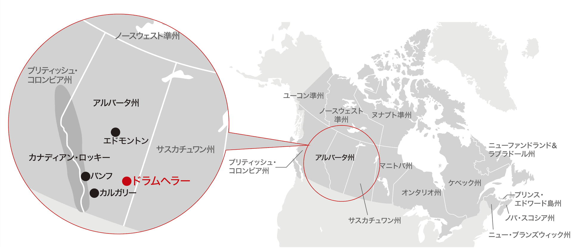 ドラムヘラーの位置