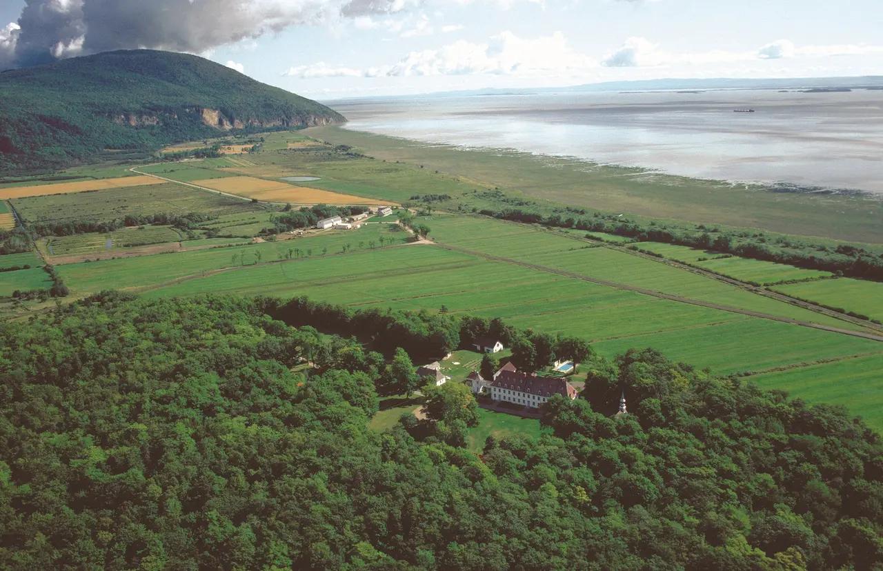Visual anchor for the New France Route: a road trip built around early-settler heritage between Quebec City and the St. Lawrence coast, signaling that this drive is more history-and-villages than wilderness.