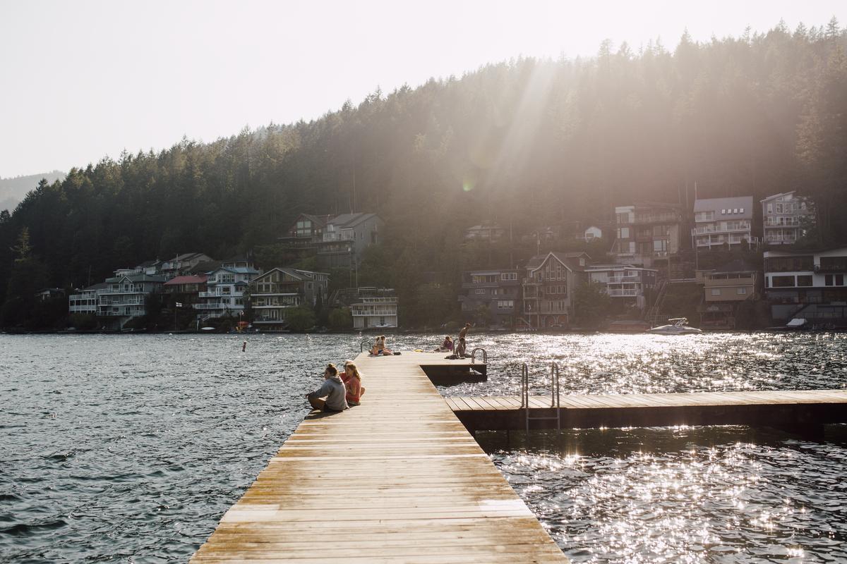 docks at cultus lake