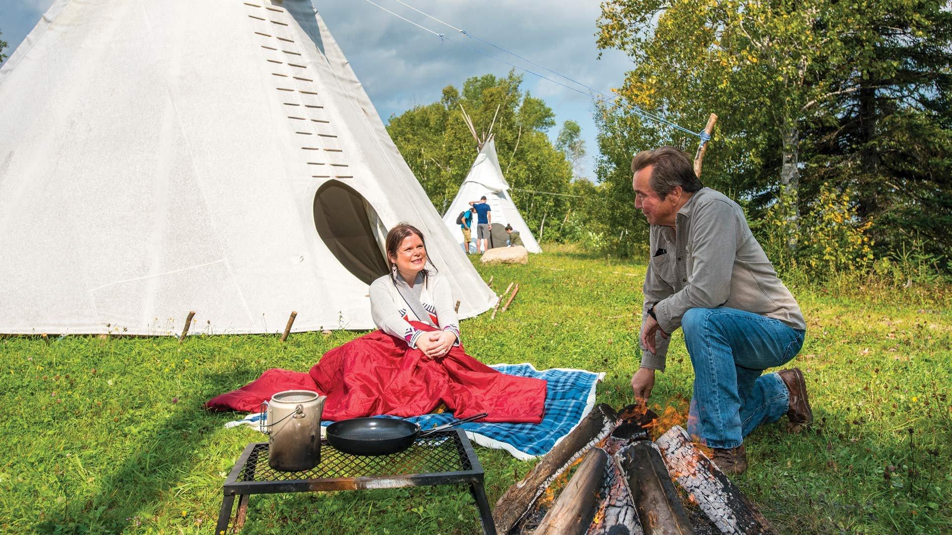 ニュー・ブランズウィック州メテペナーギア・ヘリテージ公園 – credit: Indigenous Tourism Association of Canada