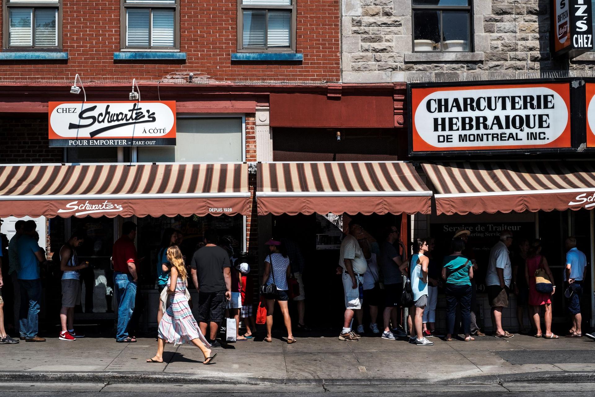 foodie street in quebec