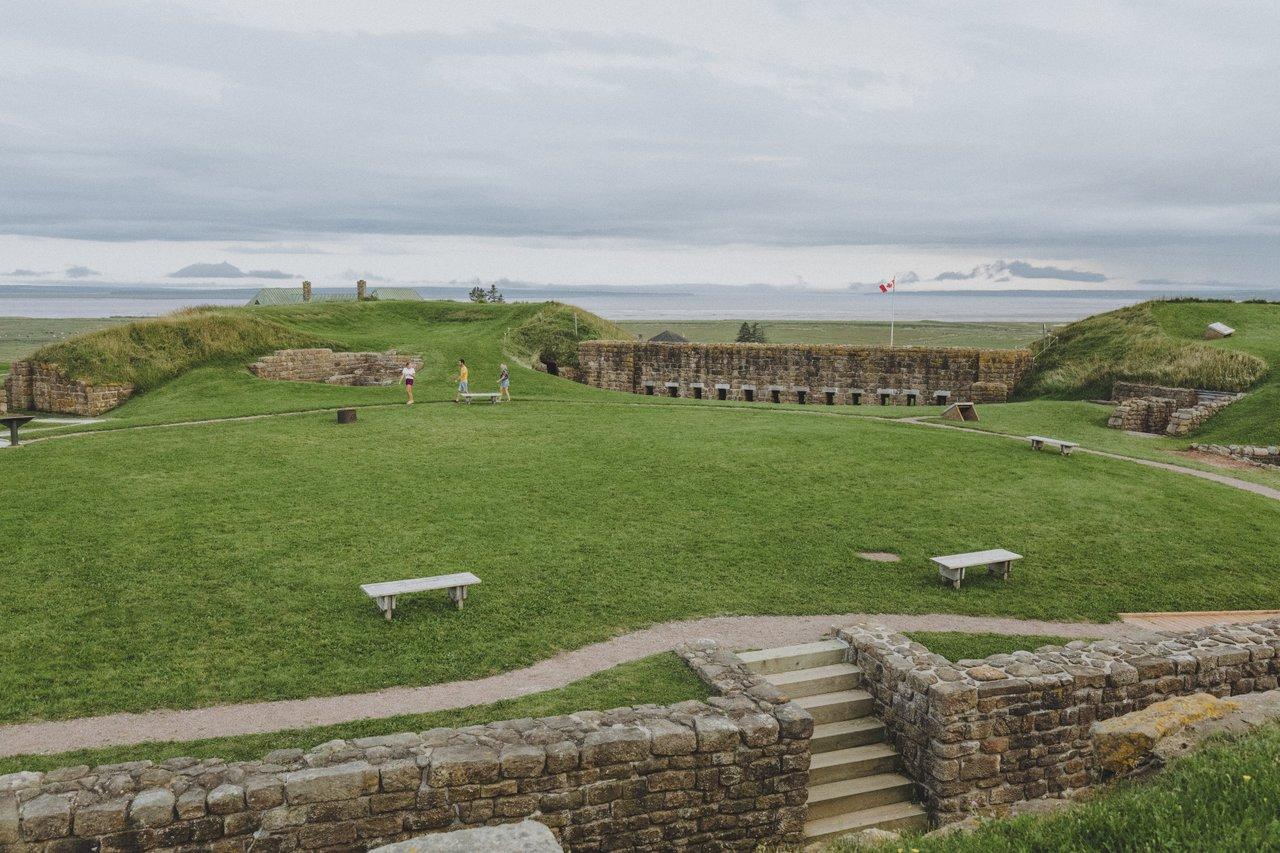 views of Fort Cumberland National Historic Site