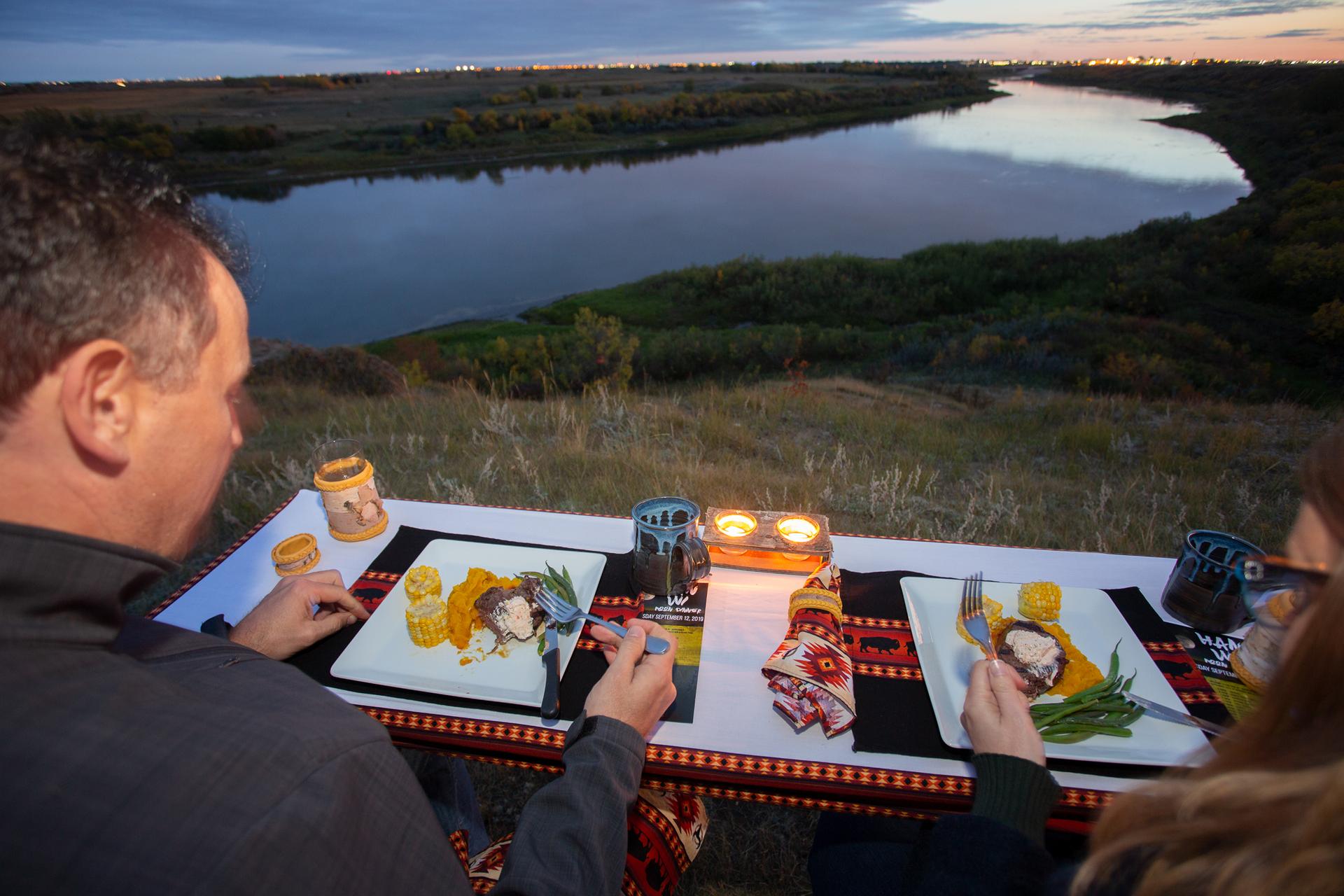 Wanuskewin Heritage Park Han Wi Moon Dinner, Saskatoon