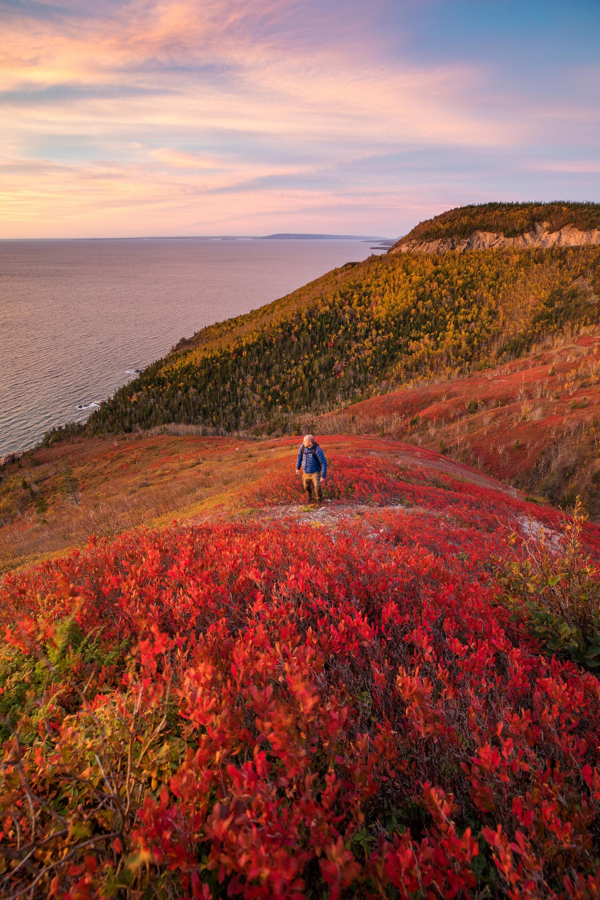 Smokey Mountain, Cape Breton Island, Fall Foliage