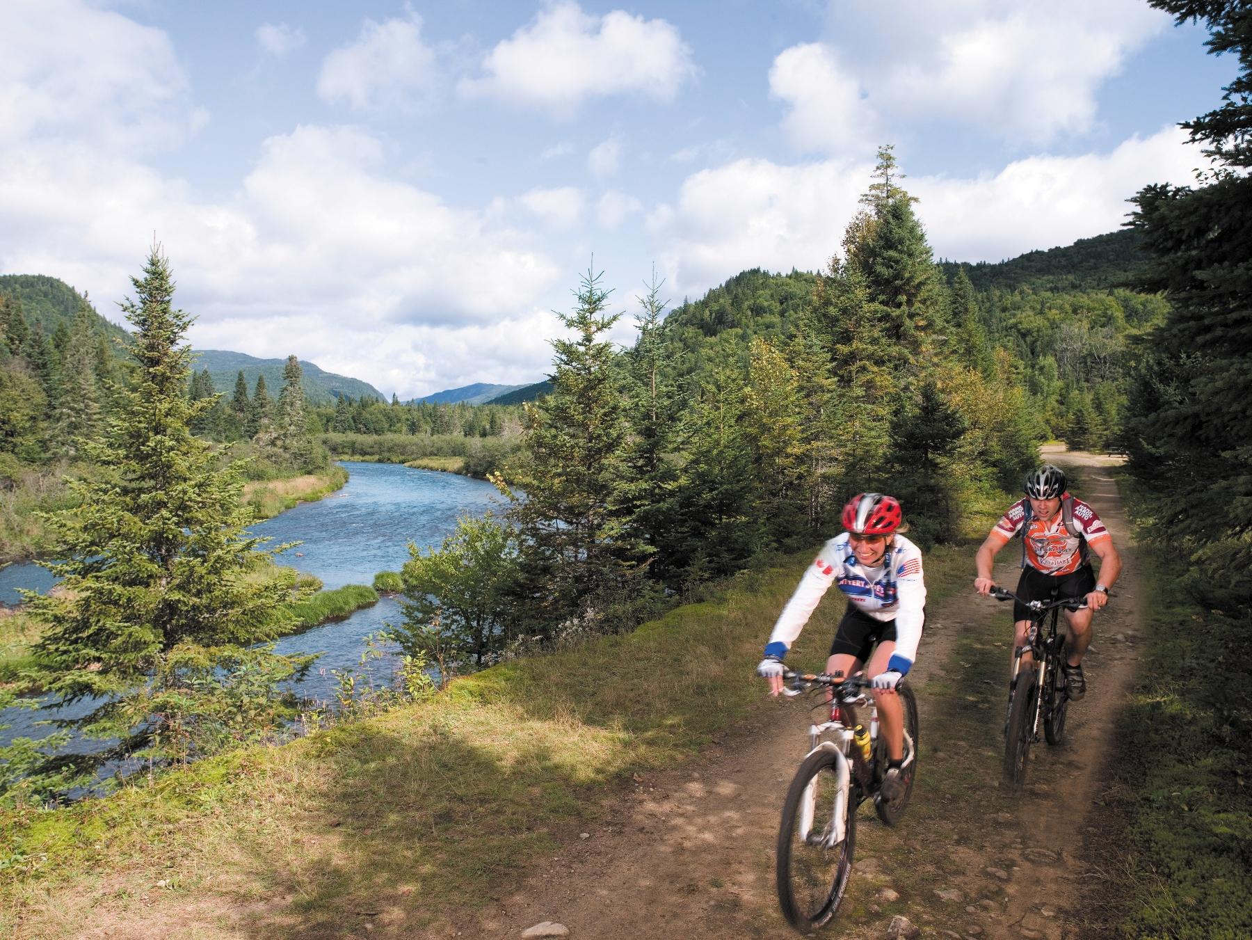 Mountain biking in Quebec