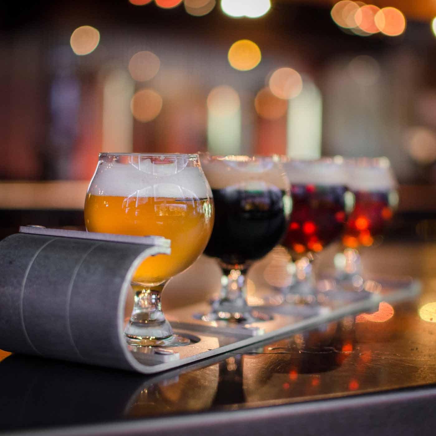 Beer flight, London, Ontario