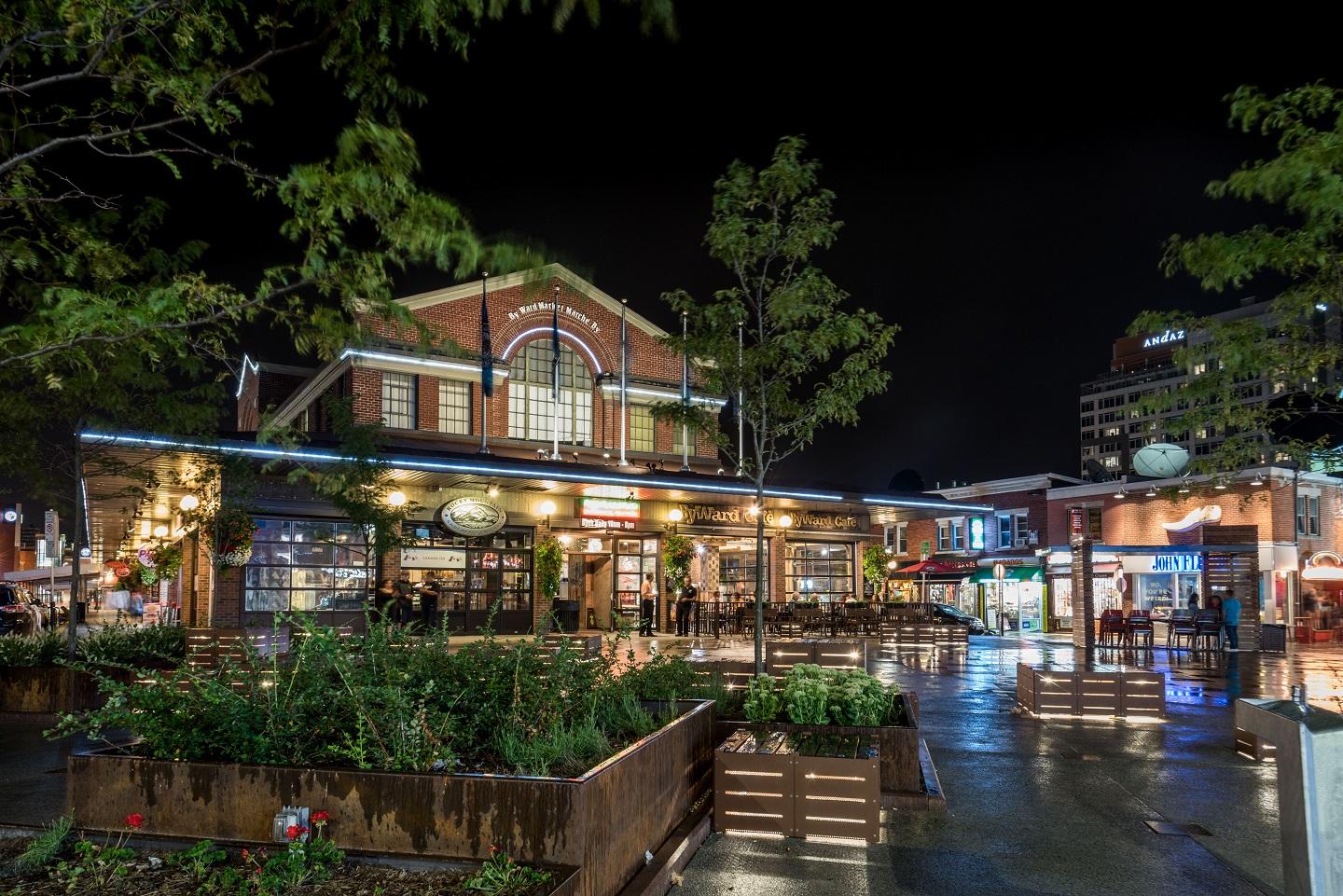 ByWard Market at night 