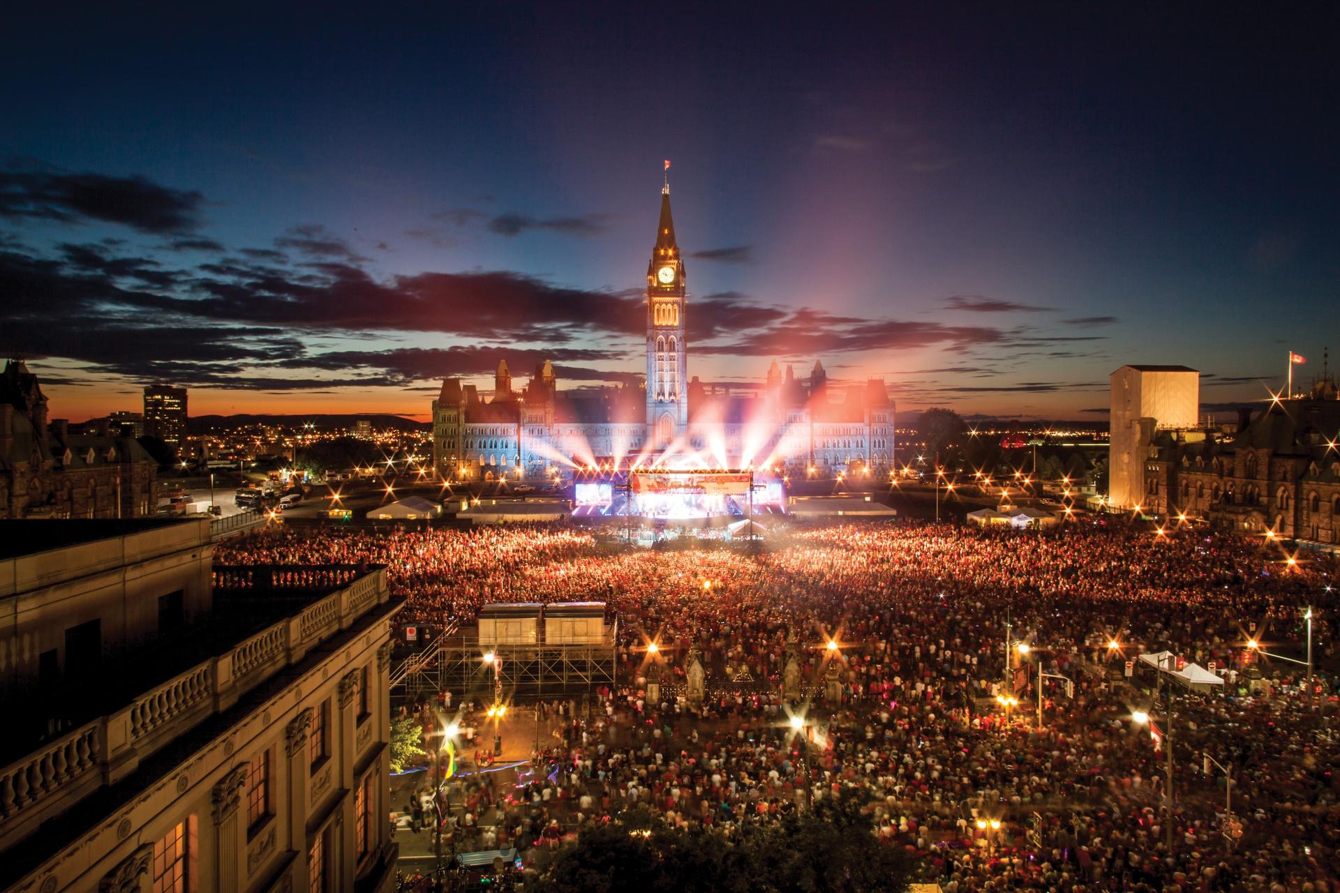 Canada Day on Parliament Hill  