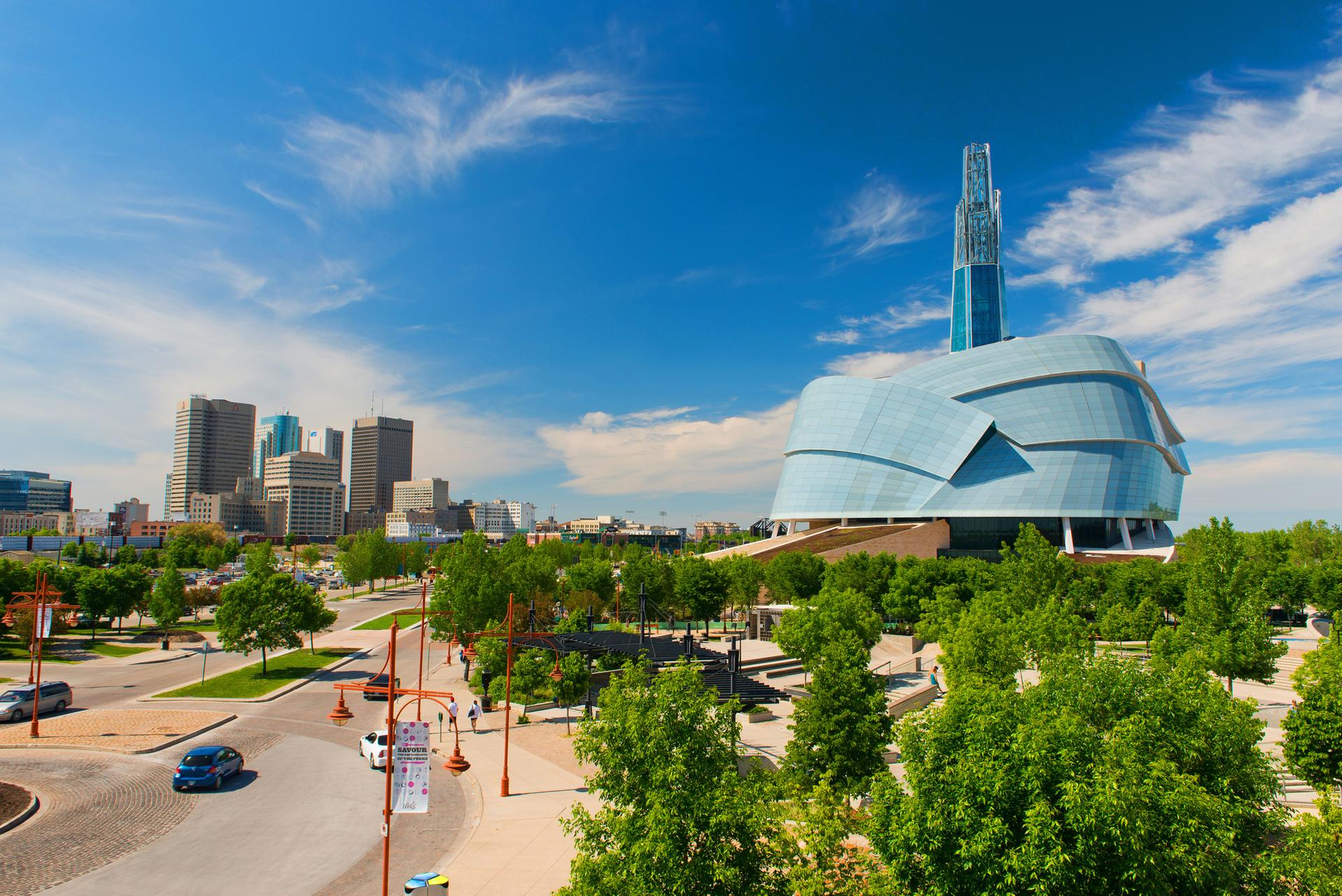 Canadian Museum for Human Rights - Credit: Tourism Winnipeg/Dan Harper