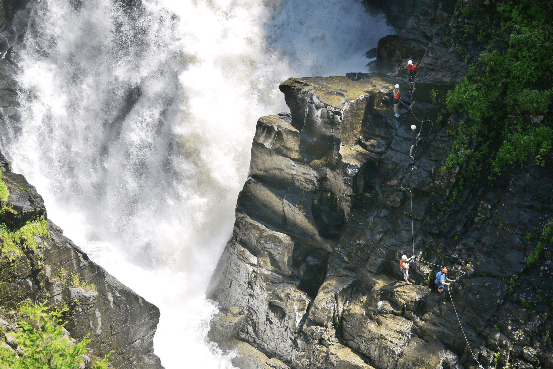 Canyon Sainte-Anne, Quebec - credit: Canyon Sainte-Anne/Projet Vertical Inc.