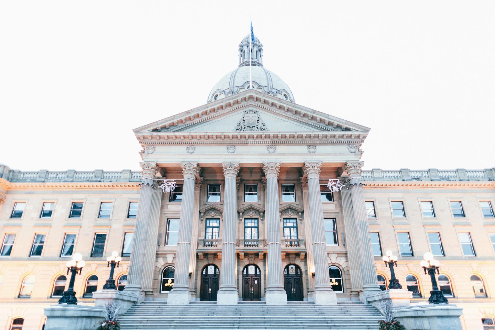 L’édifice de l’Assemblée législative de l’Alberta
