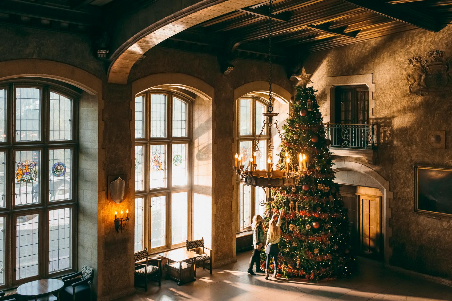 Christmas at the Fairmont Banff Springs Hotel