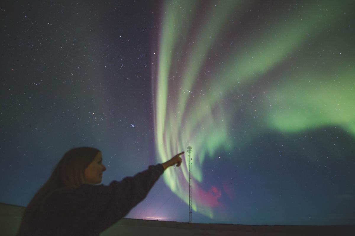 Aurora borealis - Churchill Northern Studies Centre