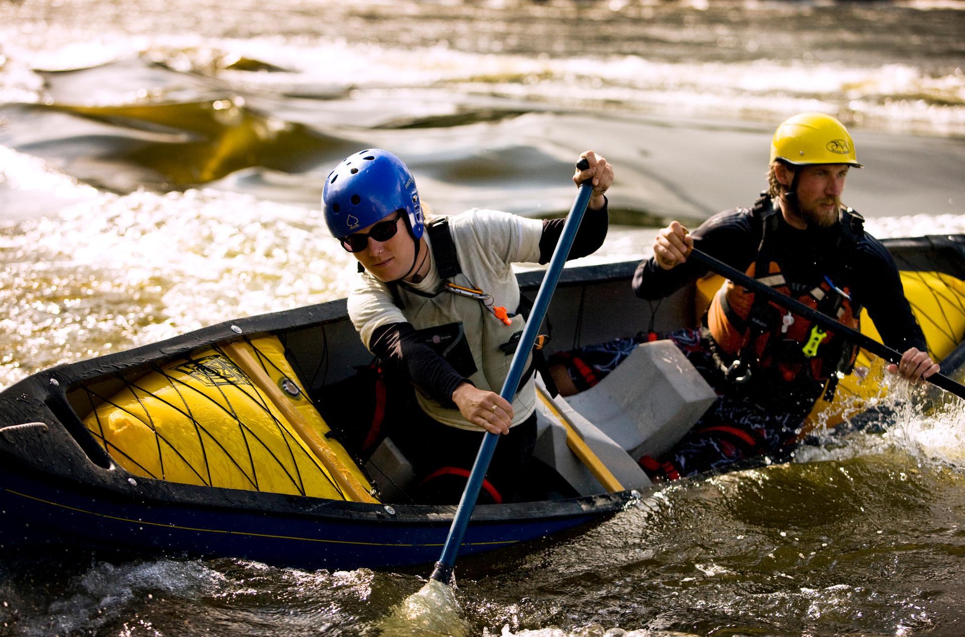 Paddling the Churchill River
