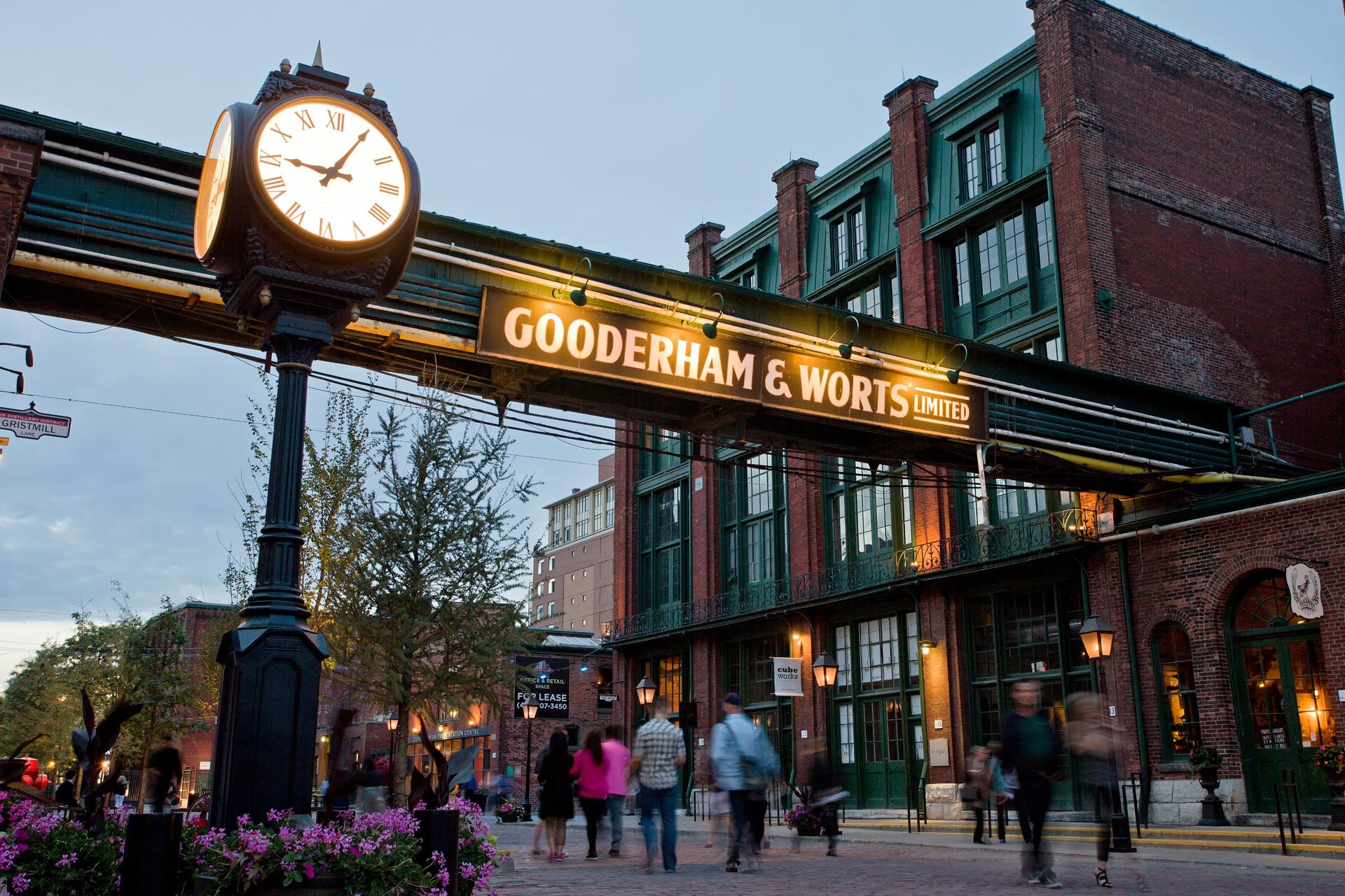 Toronto's Historic Distillery District 