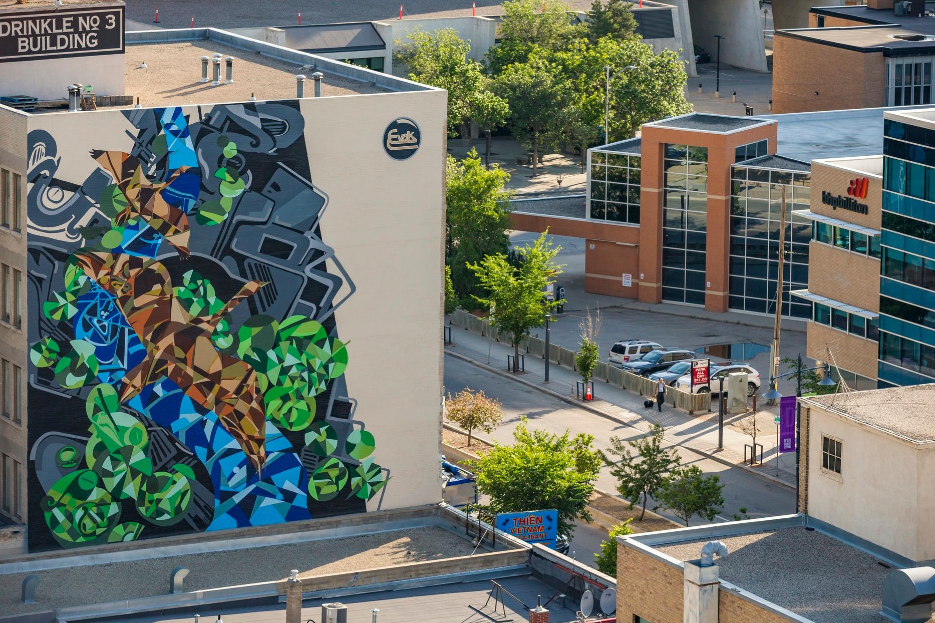 Photo of building in downtown Saskatoon 