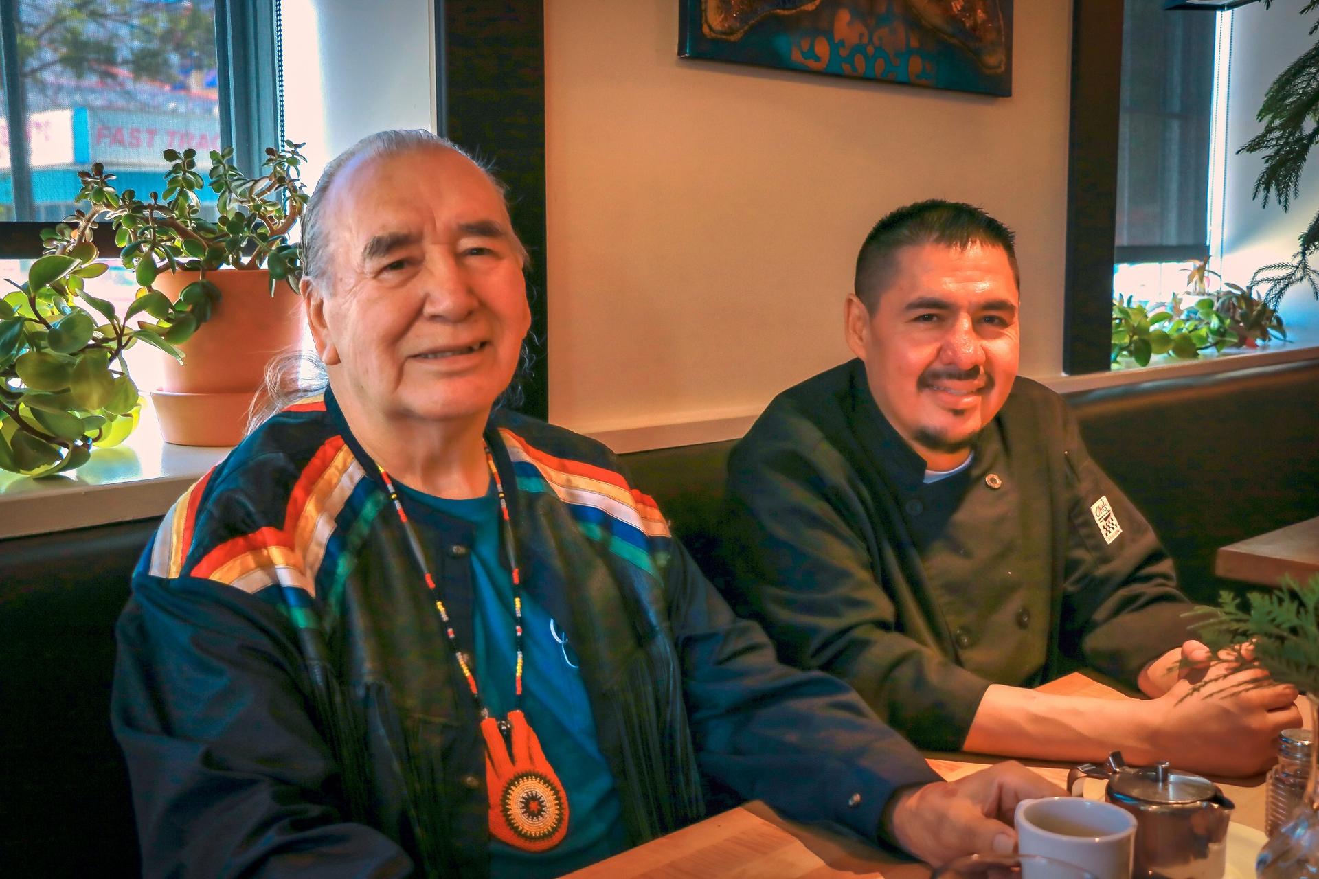 Feast Winnipegs Chef Calvin Spencer and Elder Calvin Pompana