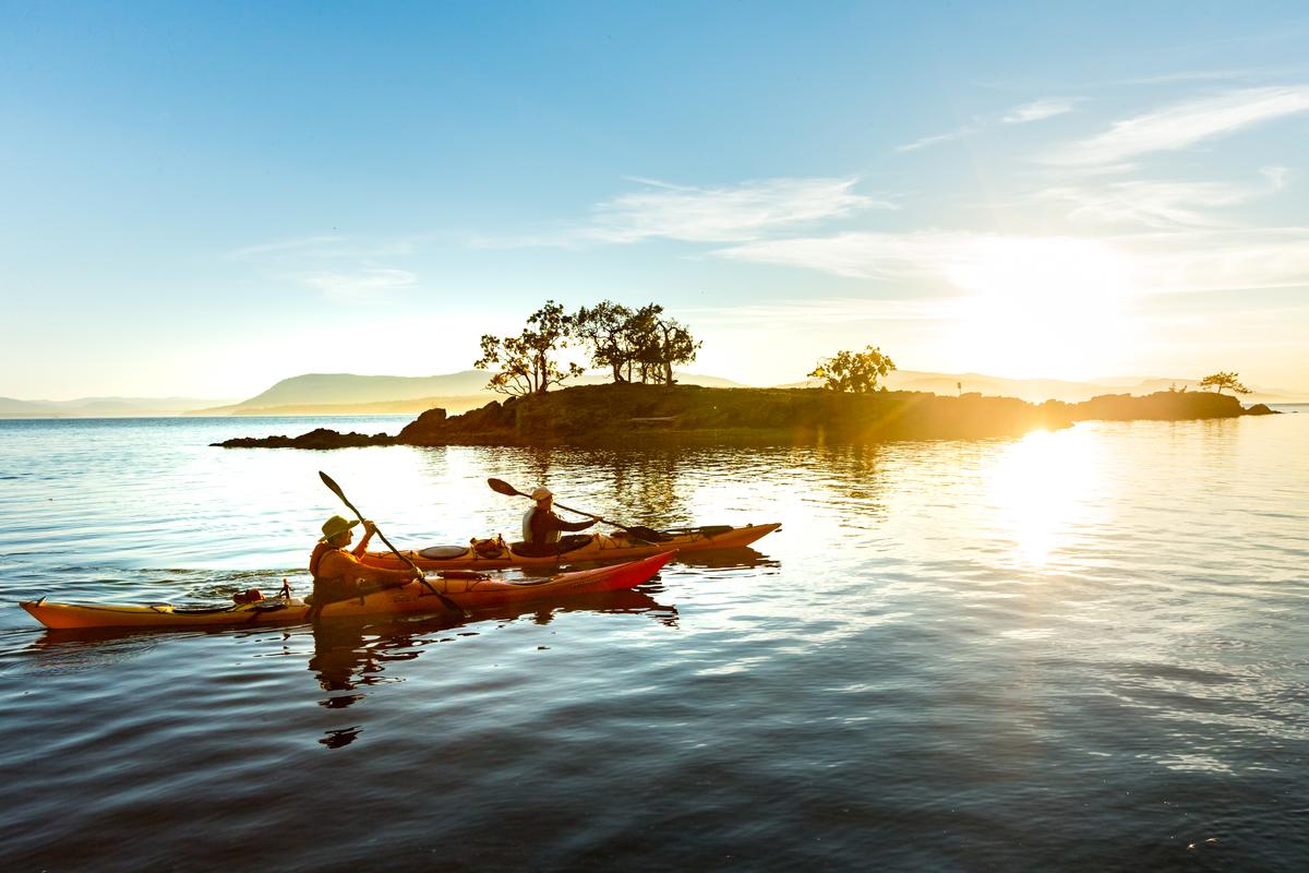 Beaches, incredible marine wildlife, calm and serenity await in the Gulf Islands National Park Reserve. Photo credit: Parks Canada