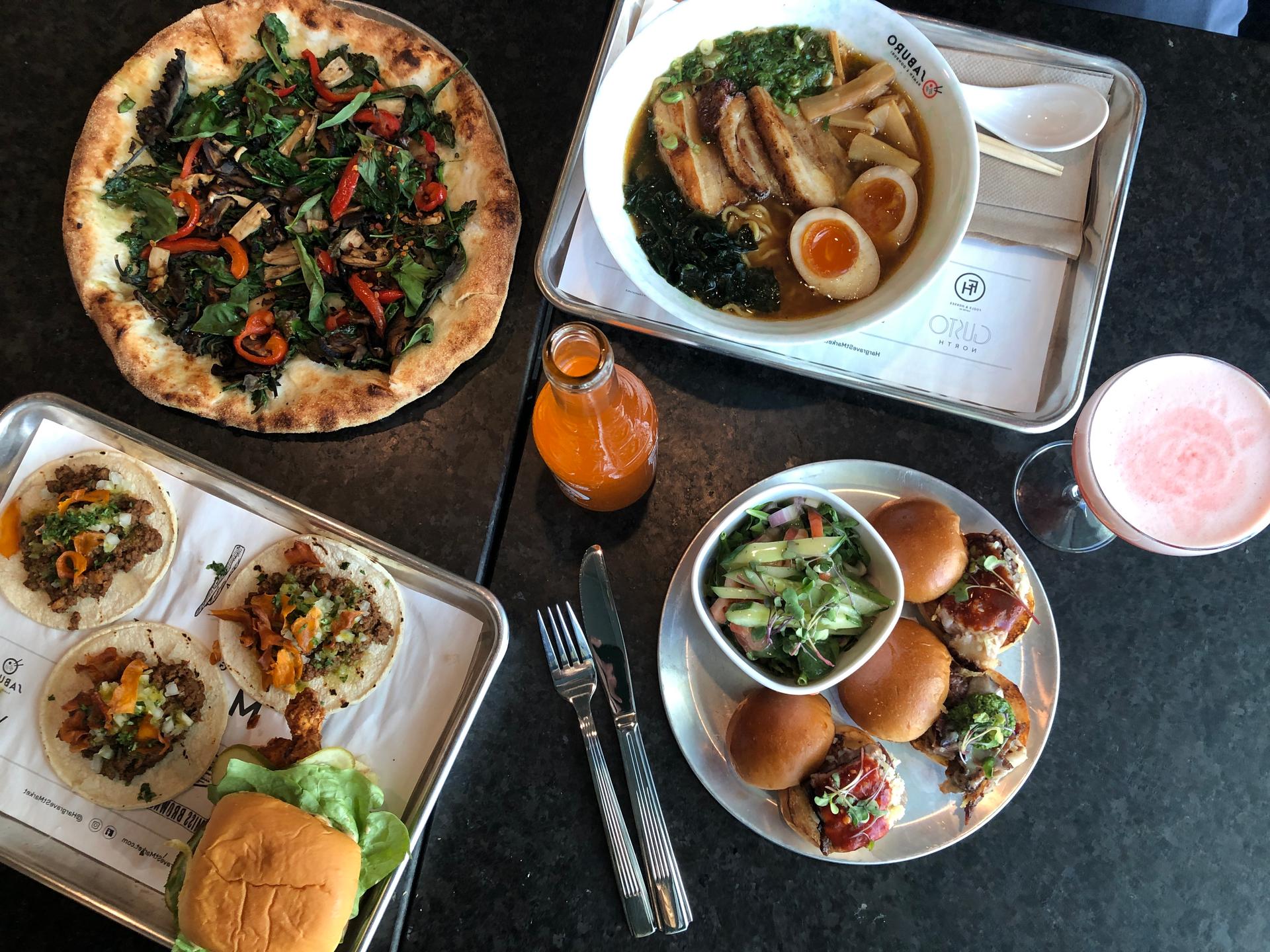 Photo of food at Hargrave St. Market in The Forks, Manitoba