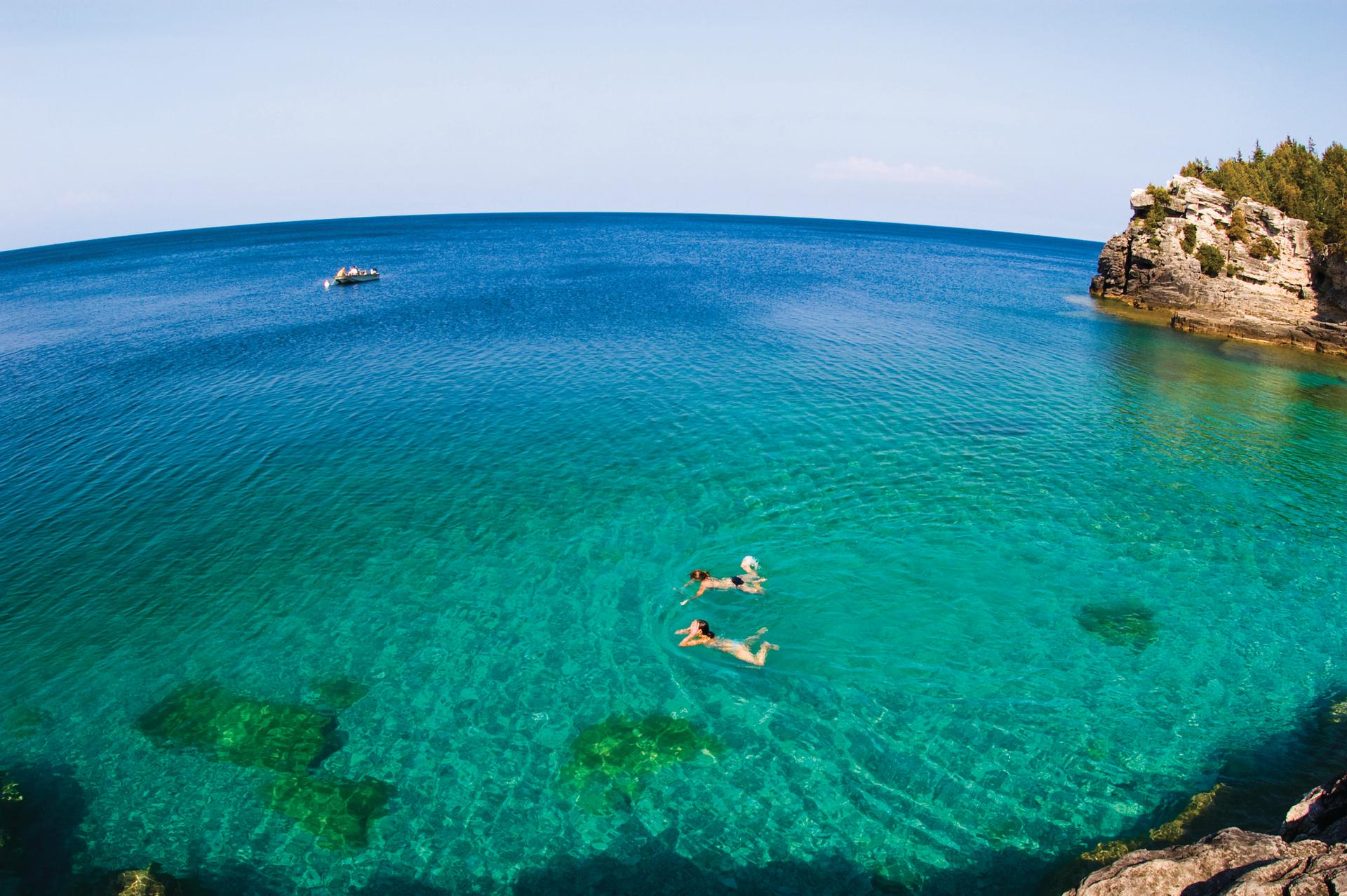 Georgian Bay Ontario Swimming