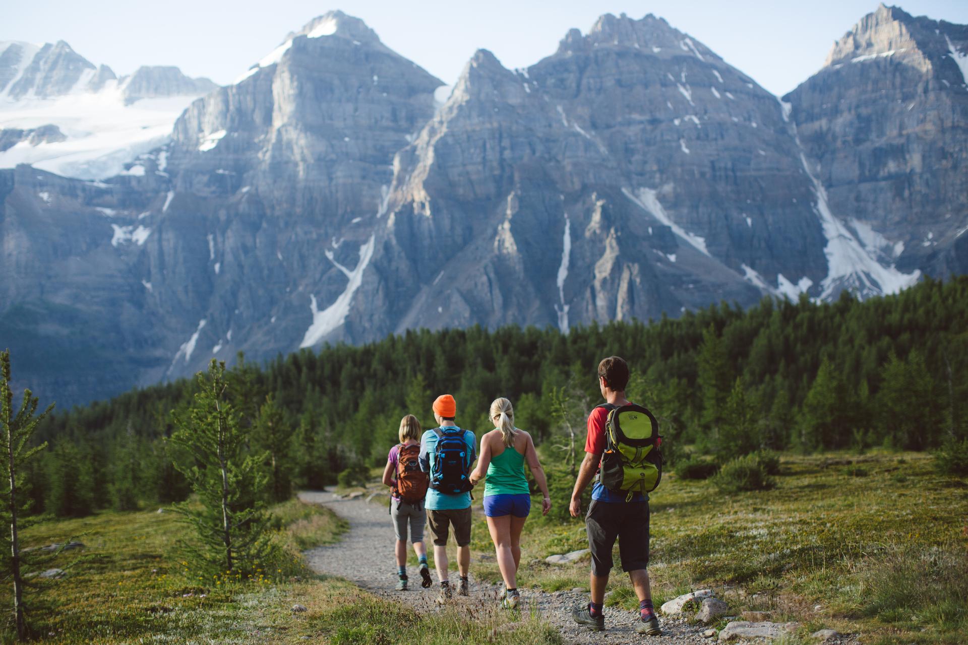 Hiking Banff