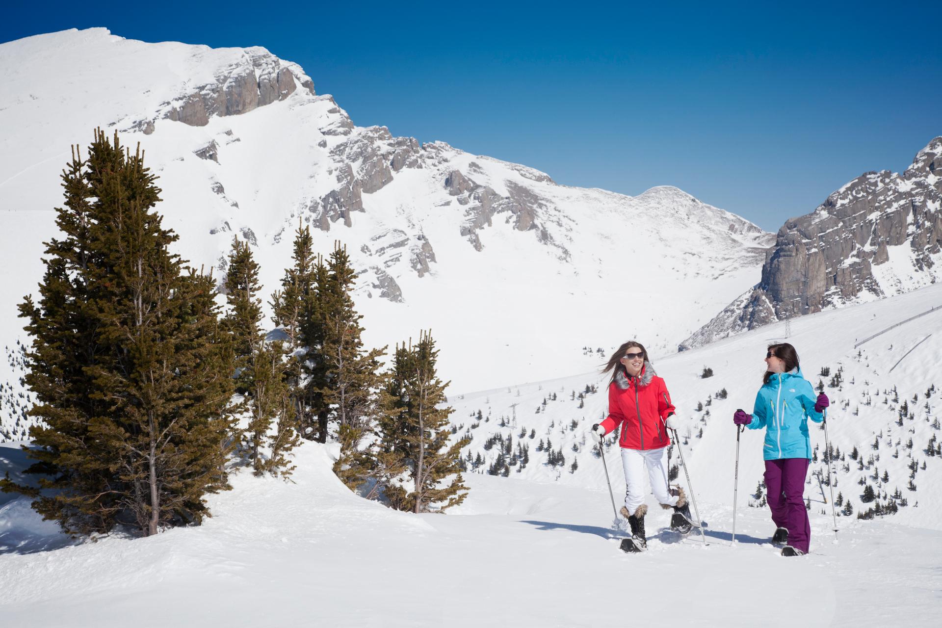 Historical Snowshoe and Fondue Tour Sunshine Village