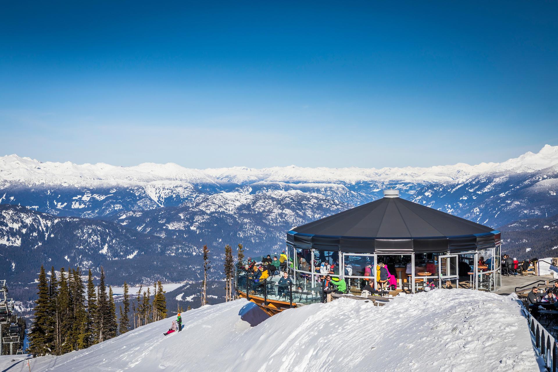 Whistler Spring Skiing Patio