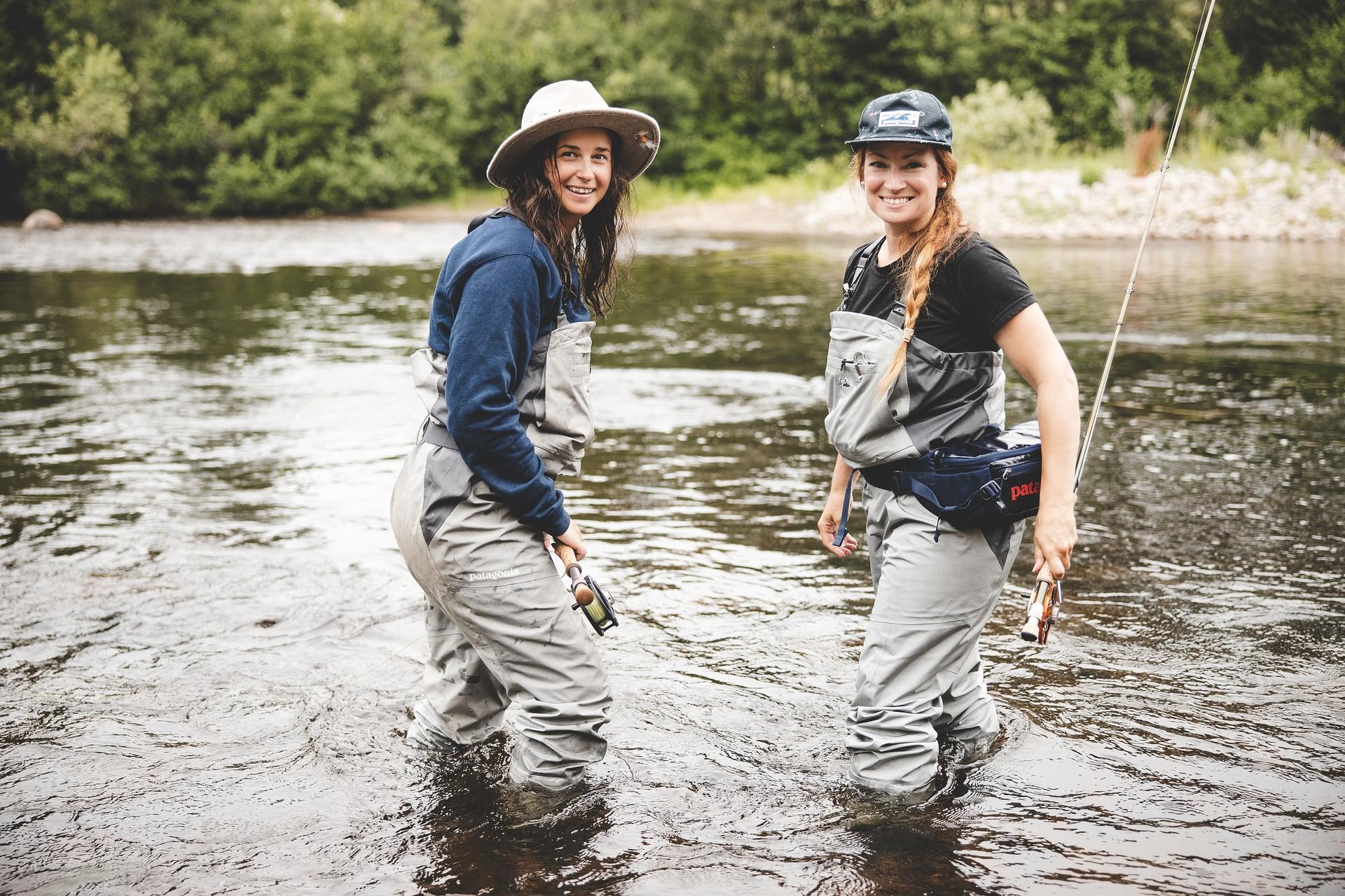 Judith and Marie-Ève, co-founders of La pêche est belle