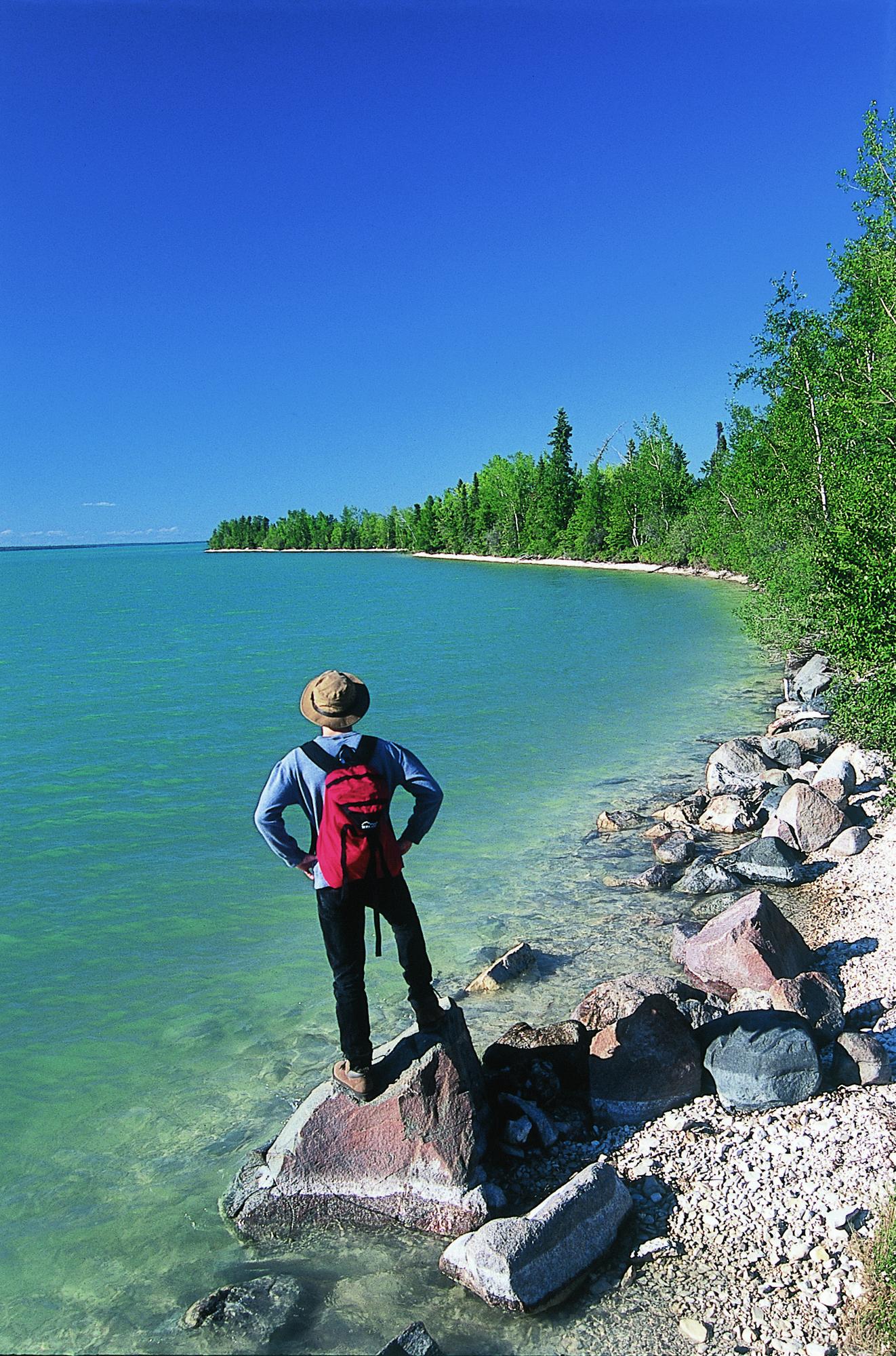 Hiking in Manitoba