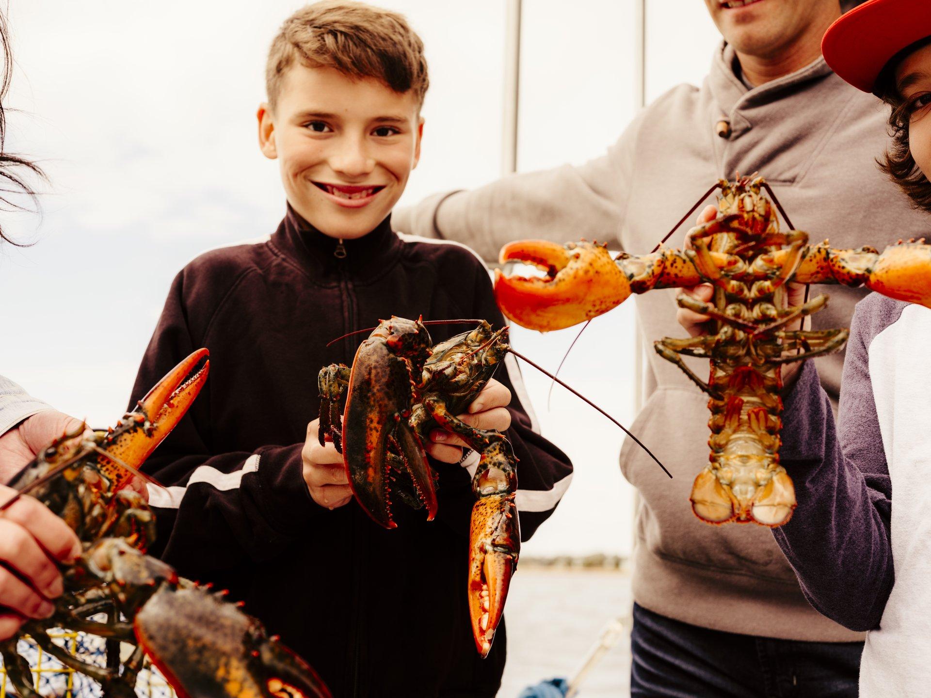 Lobster trapping off Tranquility Cove in historic Georgetown - credit: Destination Canada